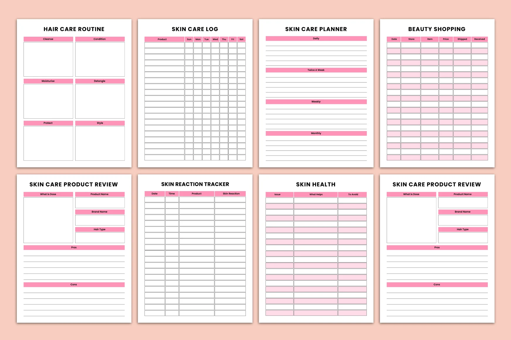 Skin Care Routine Journal - Image 3