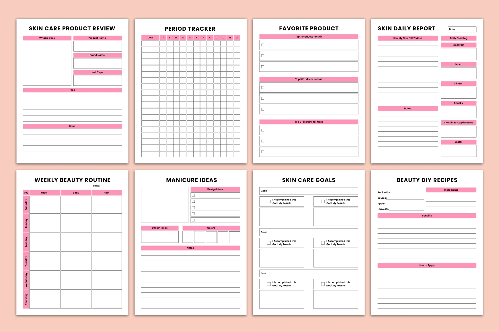 Skin Care Routine Journal - Image 4