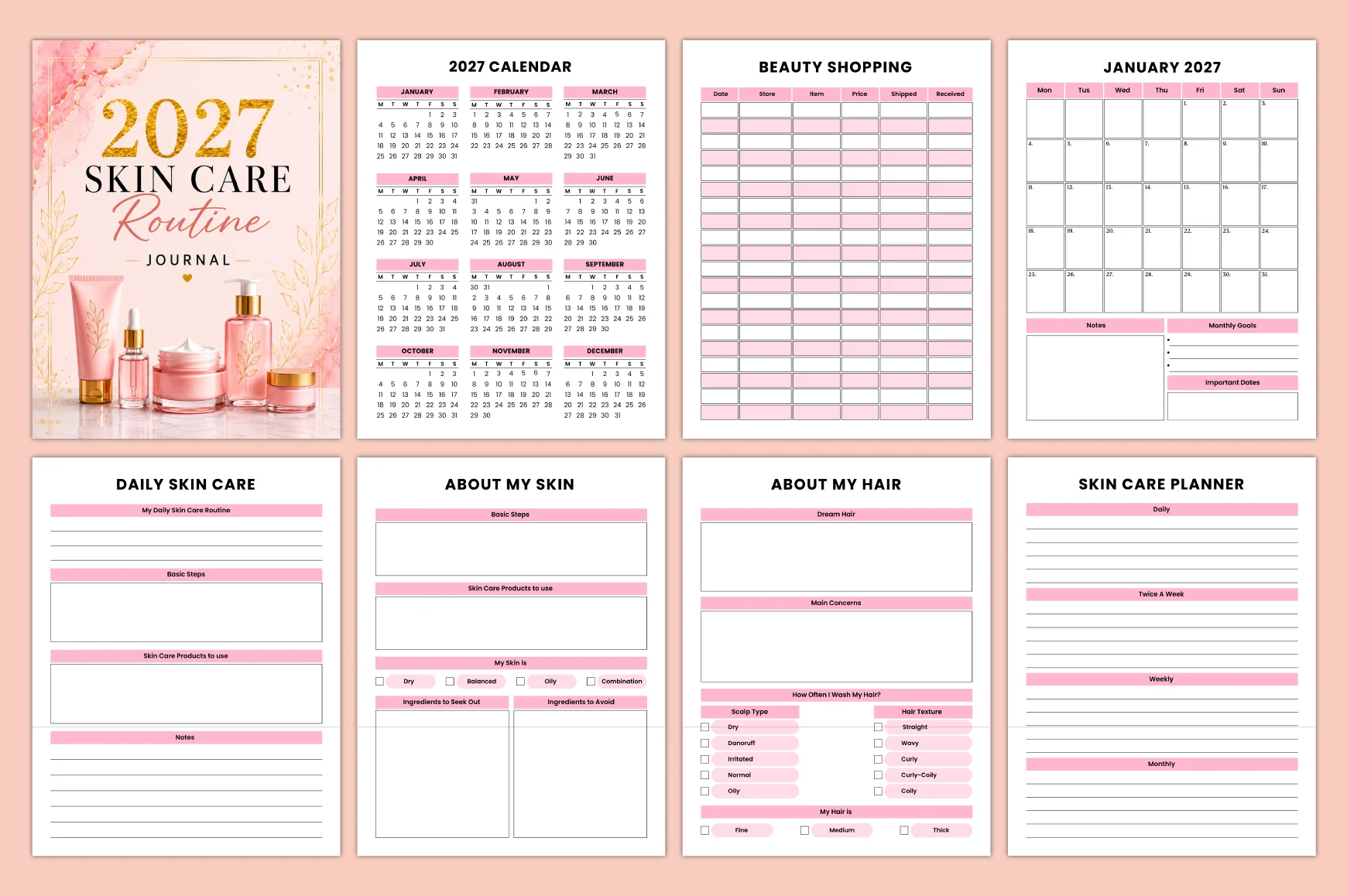 Skin Care Routine Journal - Image 2