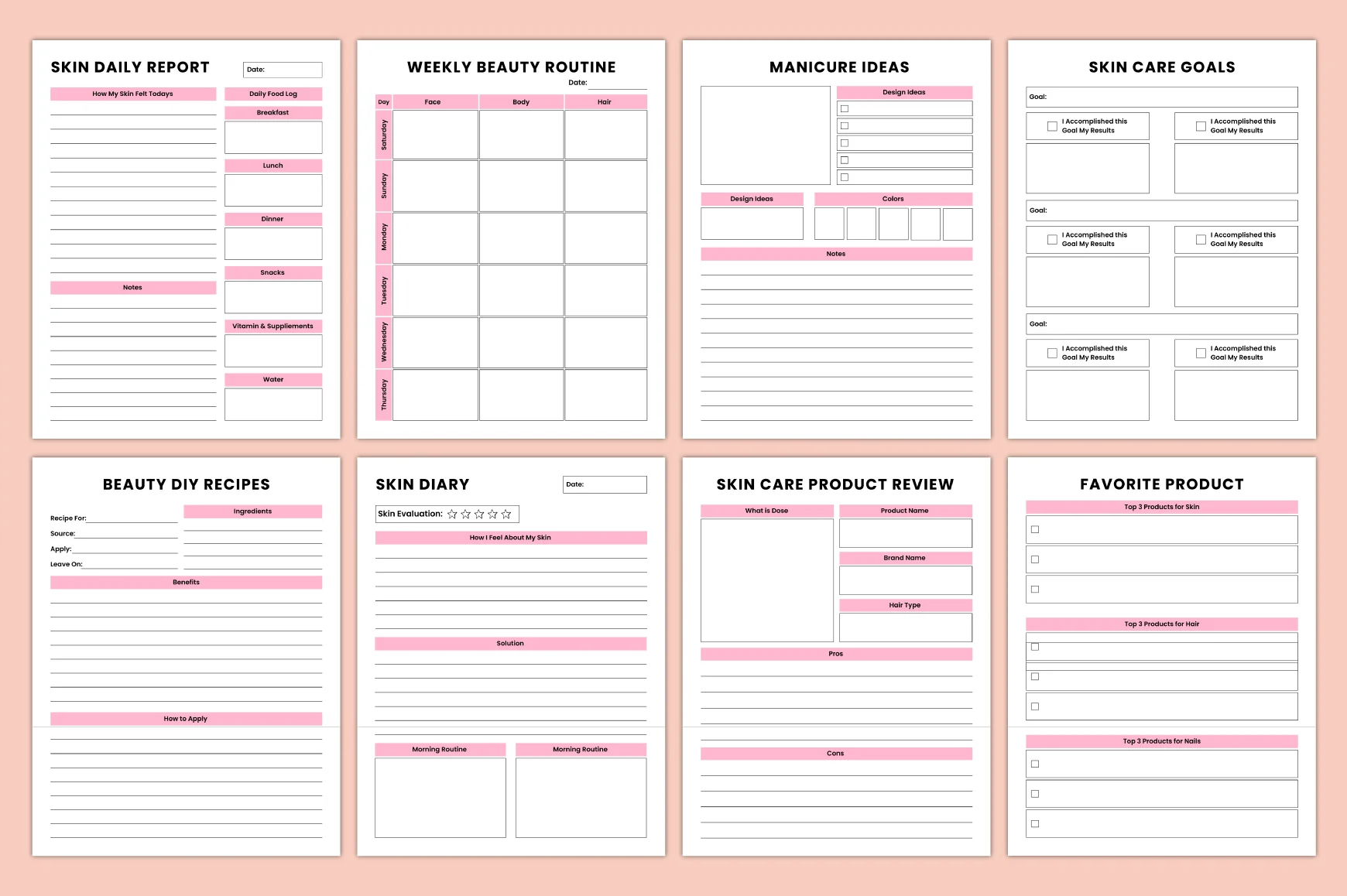 Skin Care Routine Journal - Image 3
