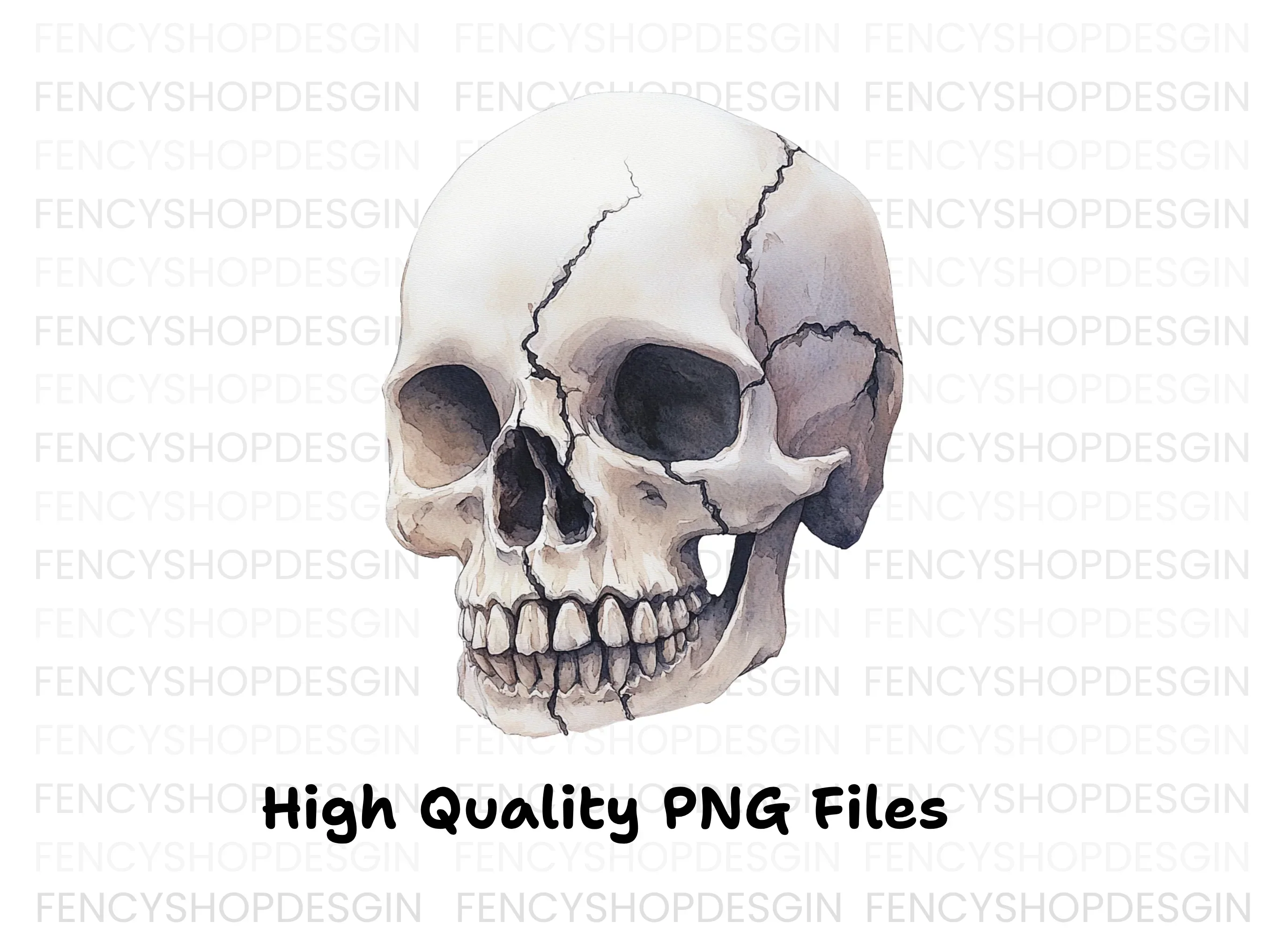 Skull Clipart Bundle - Image 3