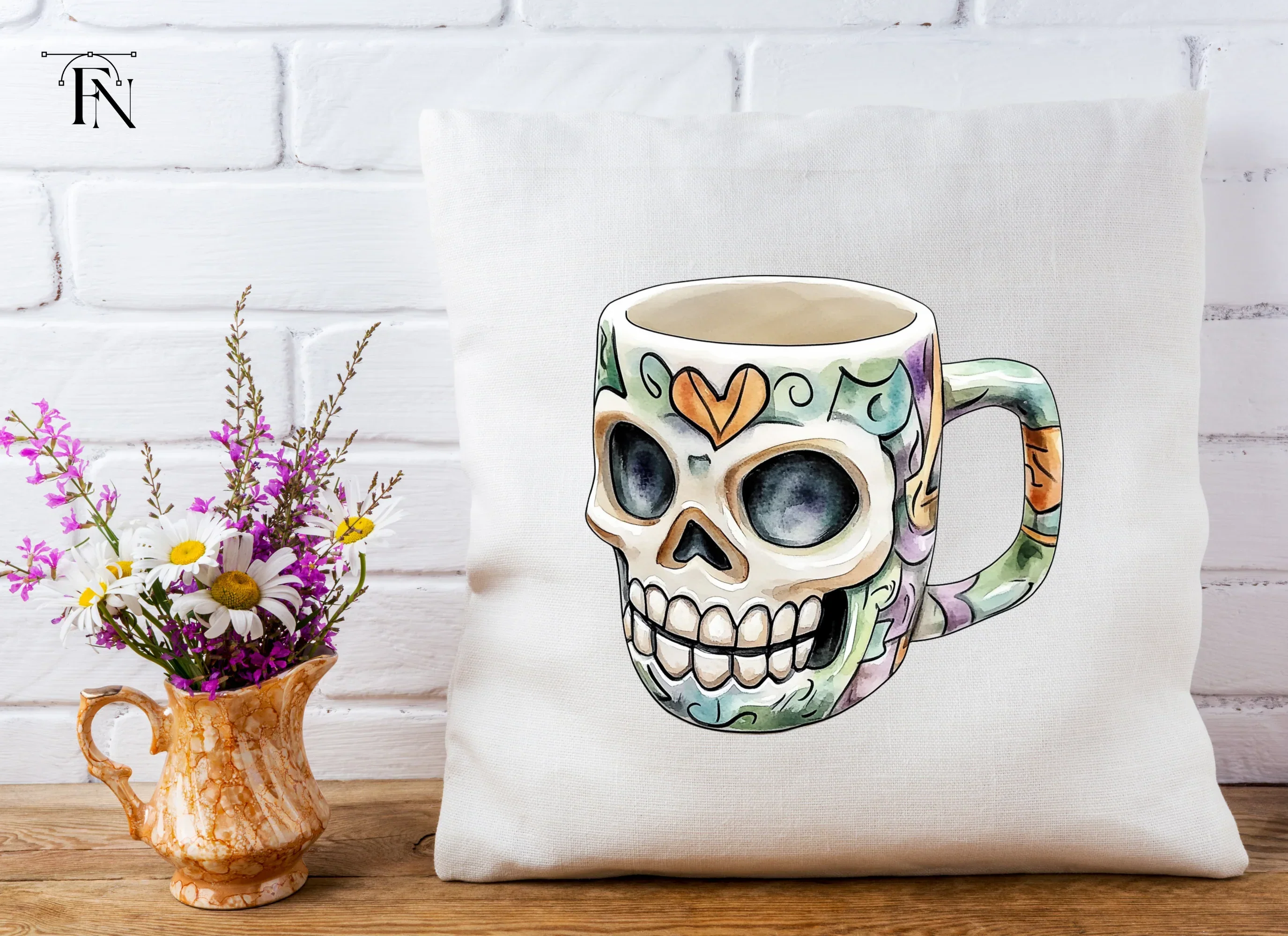 Skull Clipart Bundle - Image 6