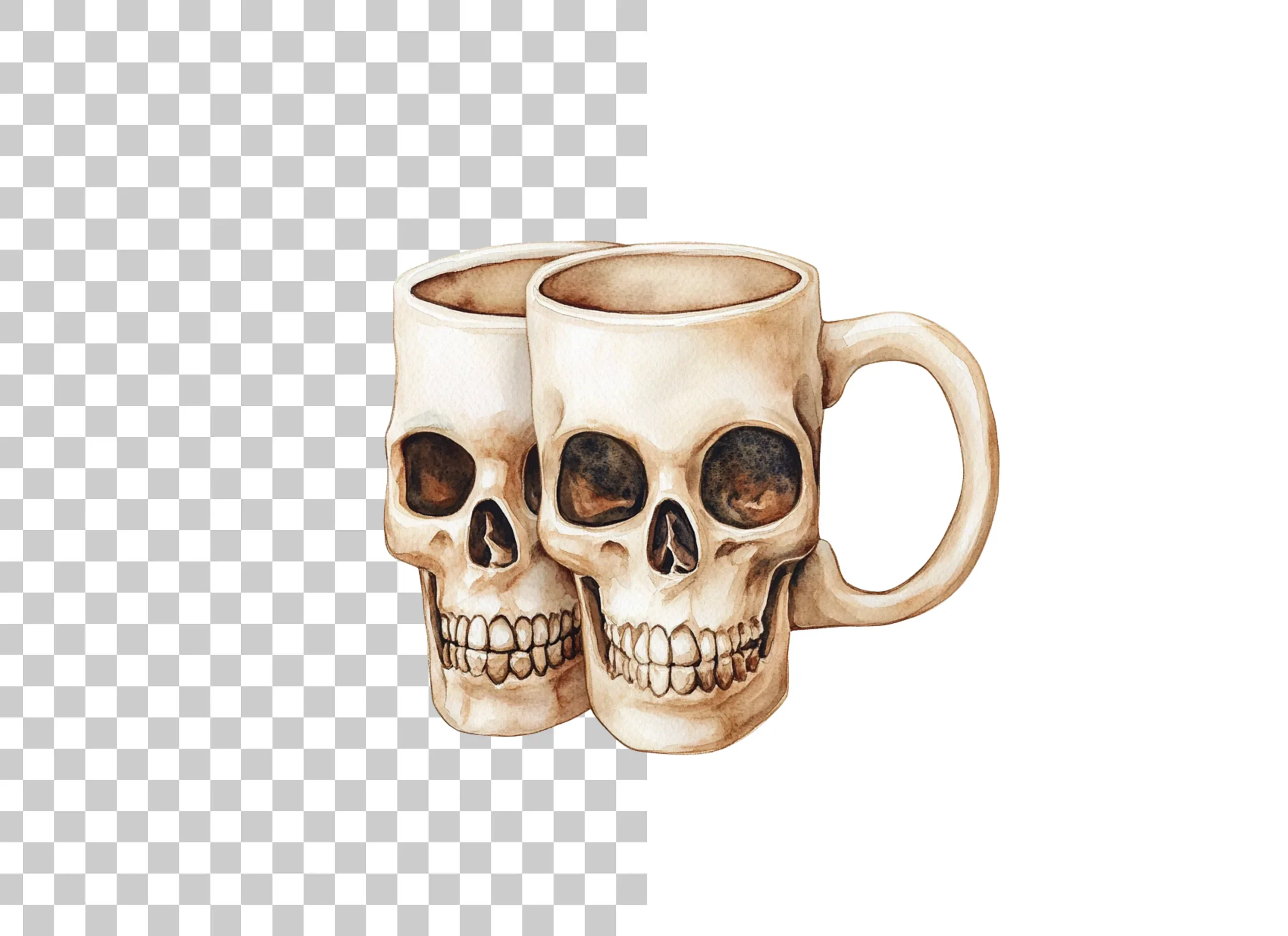 Skull Clipart Bundle - Image 2