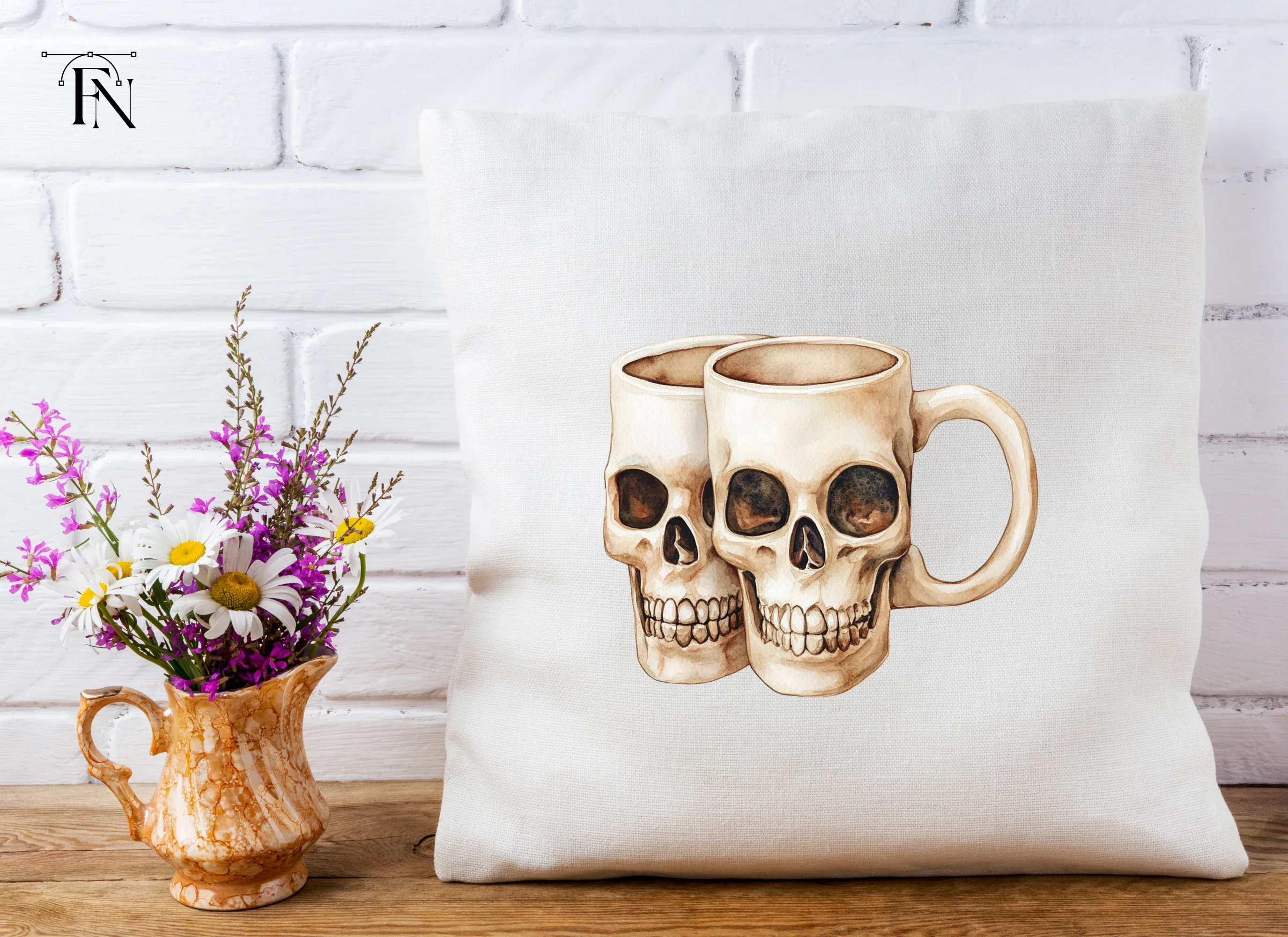 Skull Clipart Bundle - Image 5