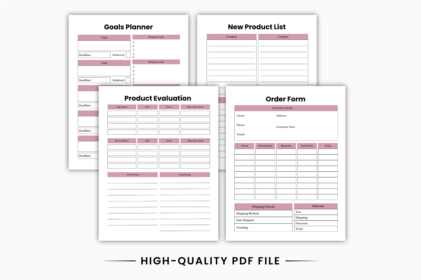 Small Business Management Planner - Image 2