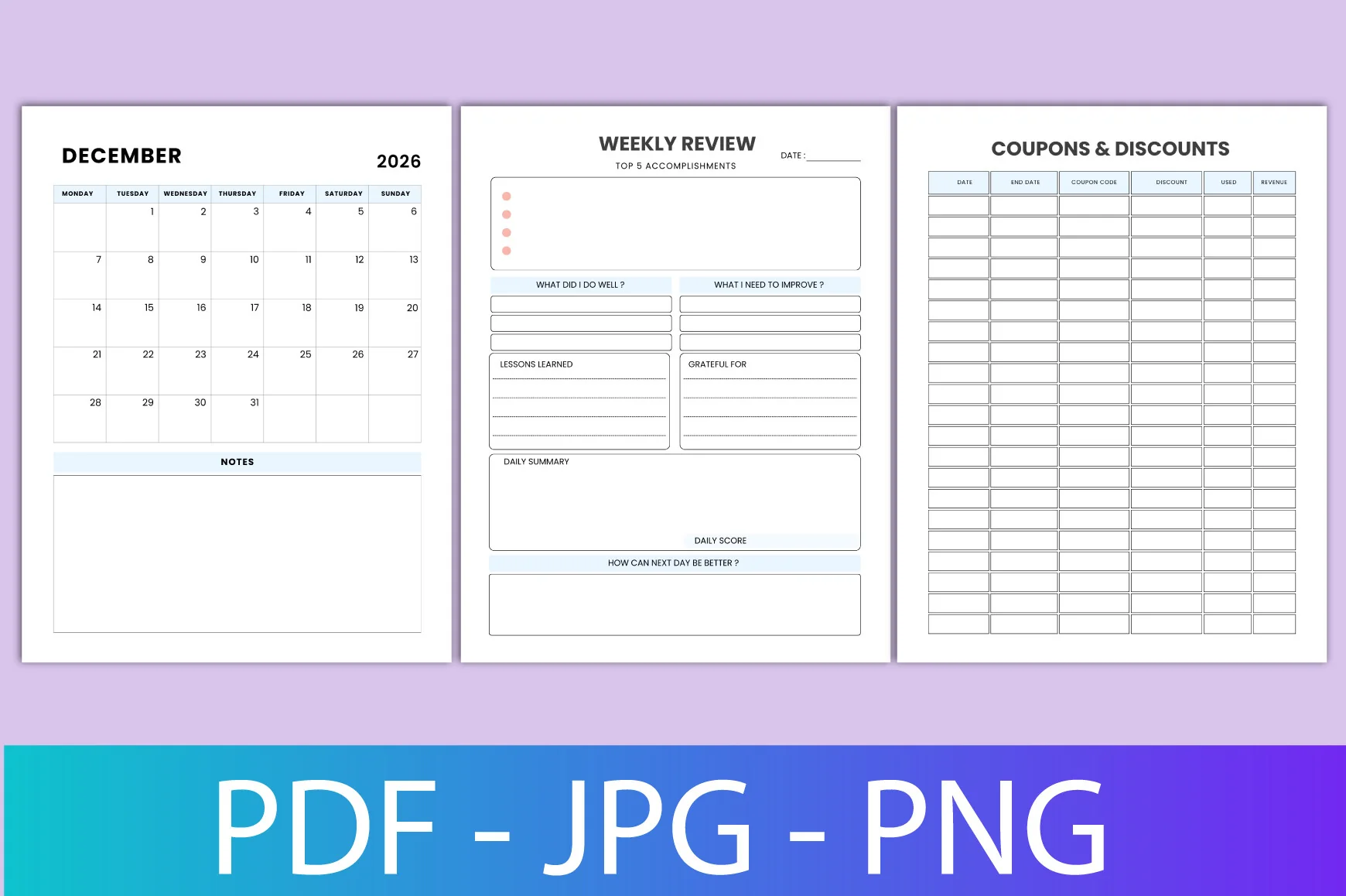 Small Business Planner - Image 4