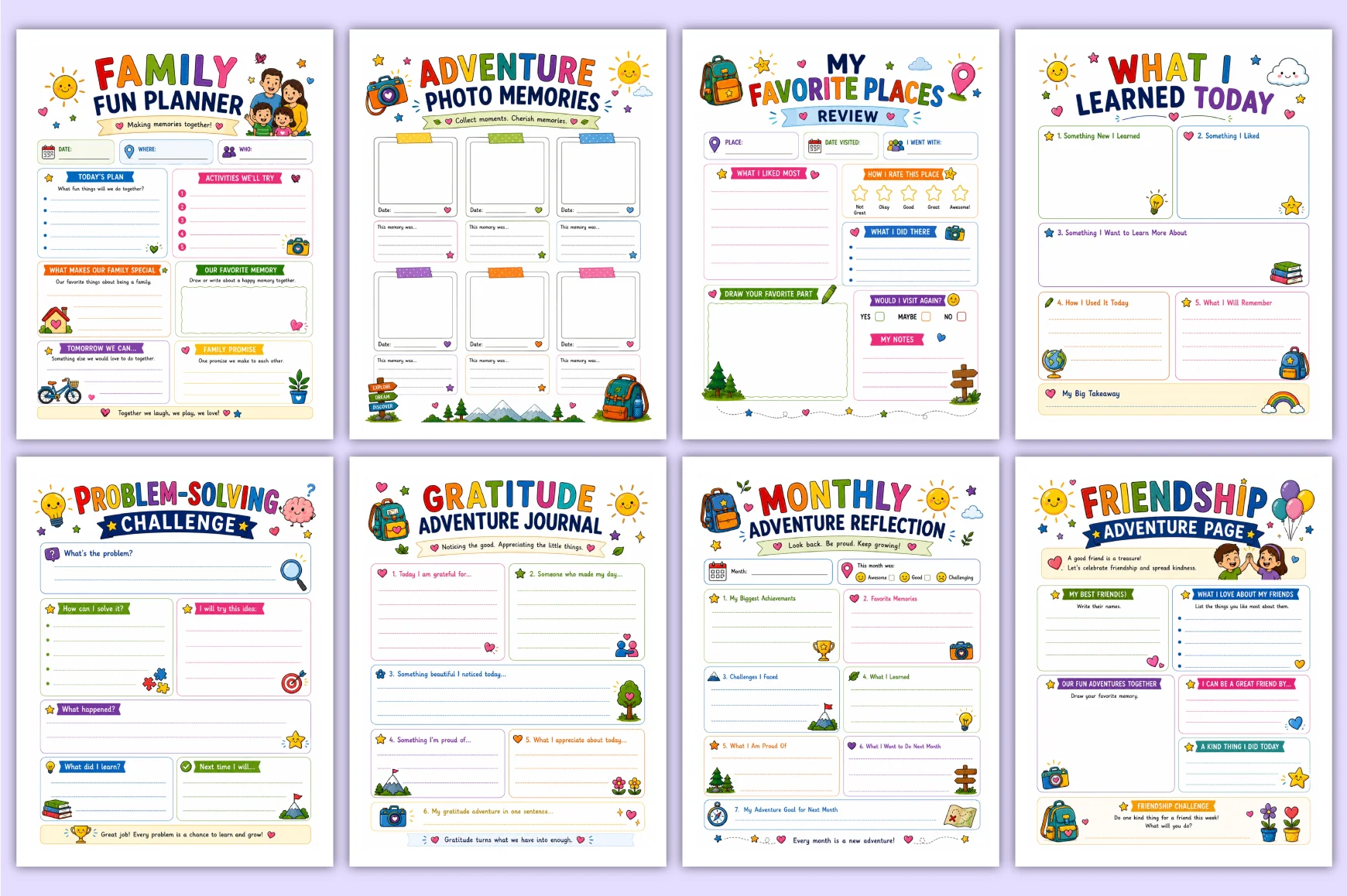 Smart Adventures For Kids Planner - Image 5