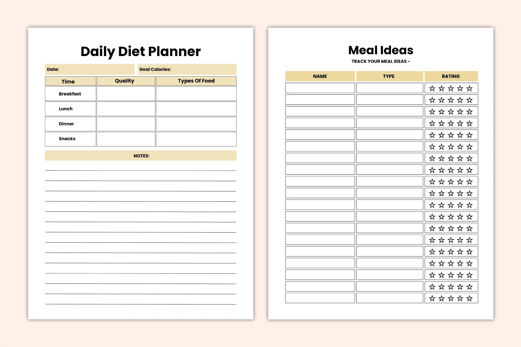 Smart Meal Planning Planner - Image 3