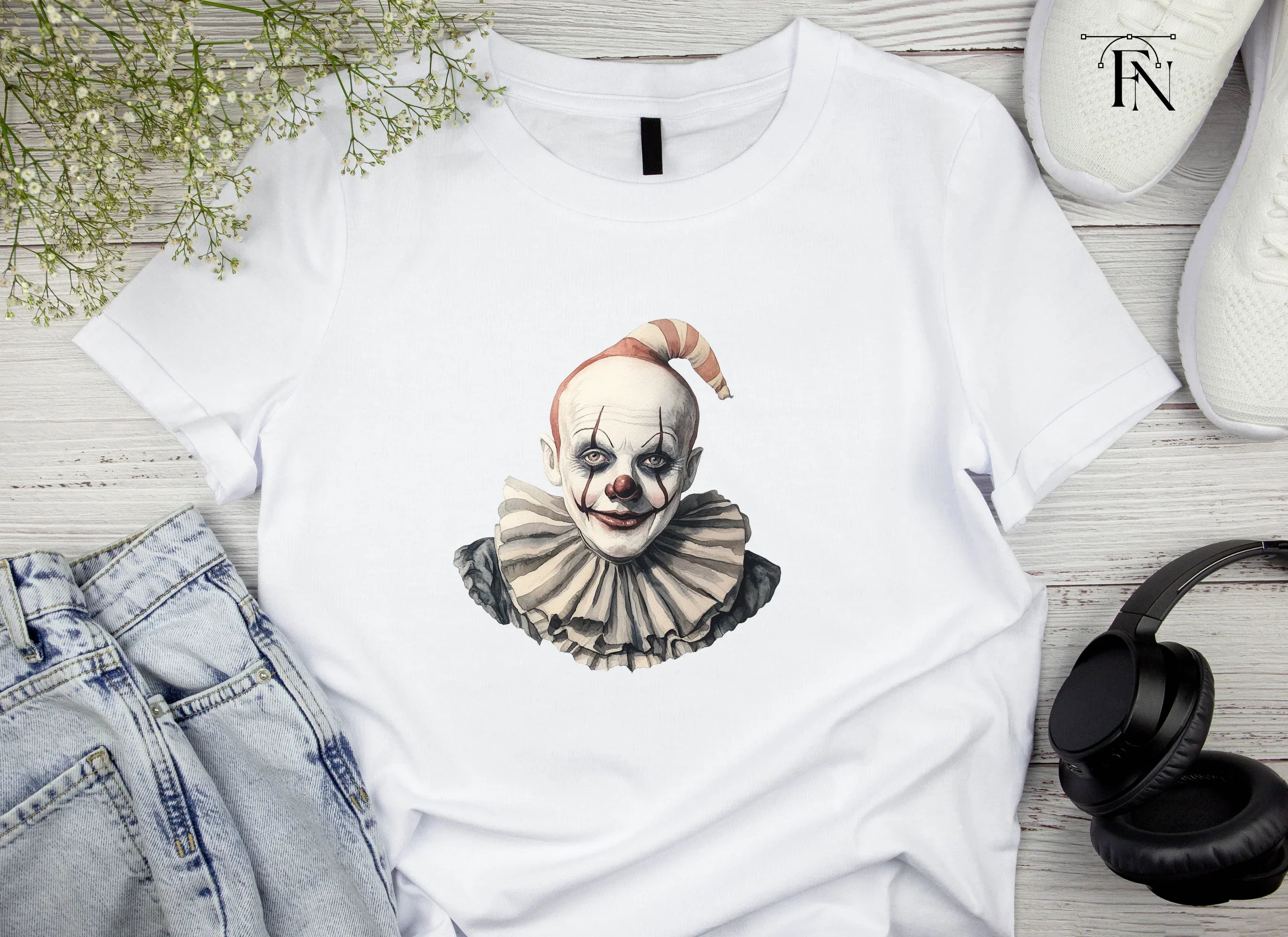Smiling Clown Clipart Bundle - Image 4