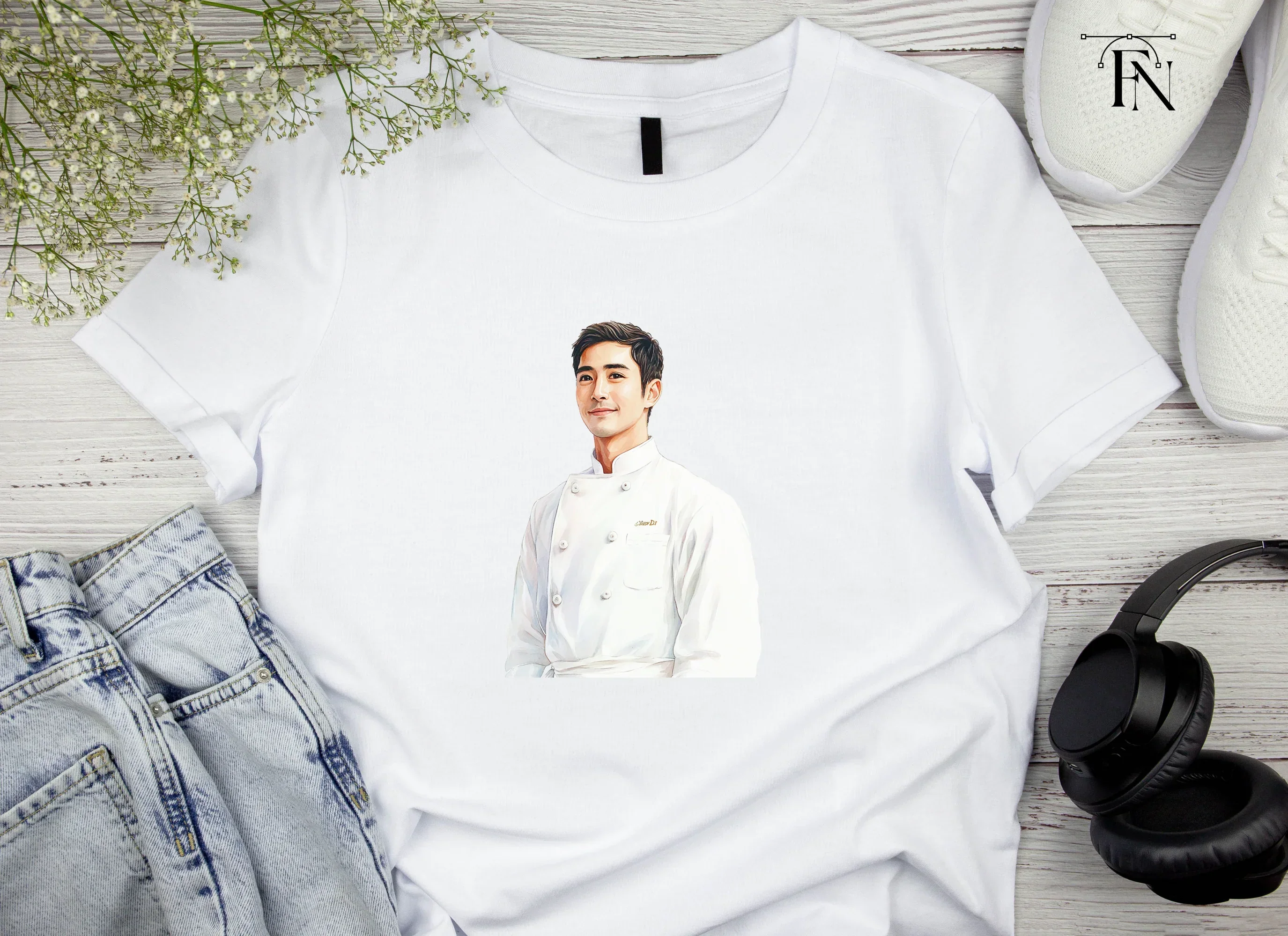 Smiling Male Chef Portrait Clipart Bundle - Image 4