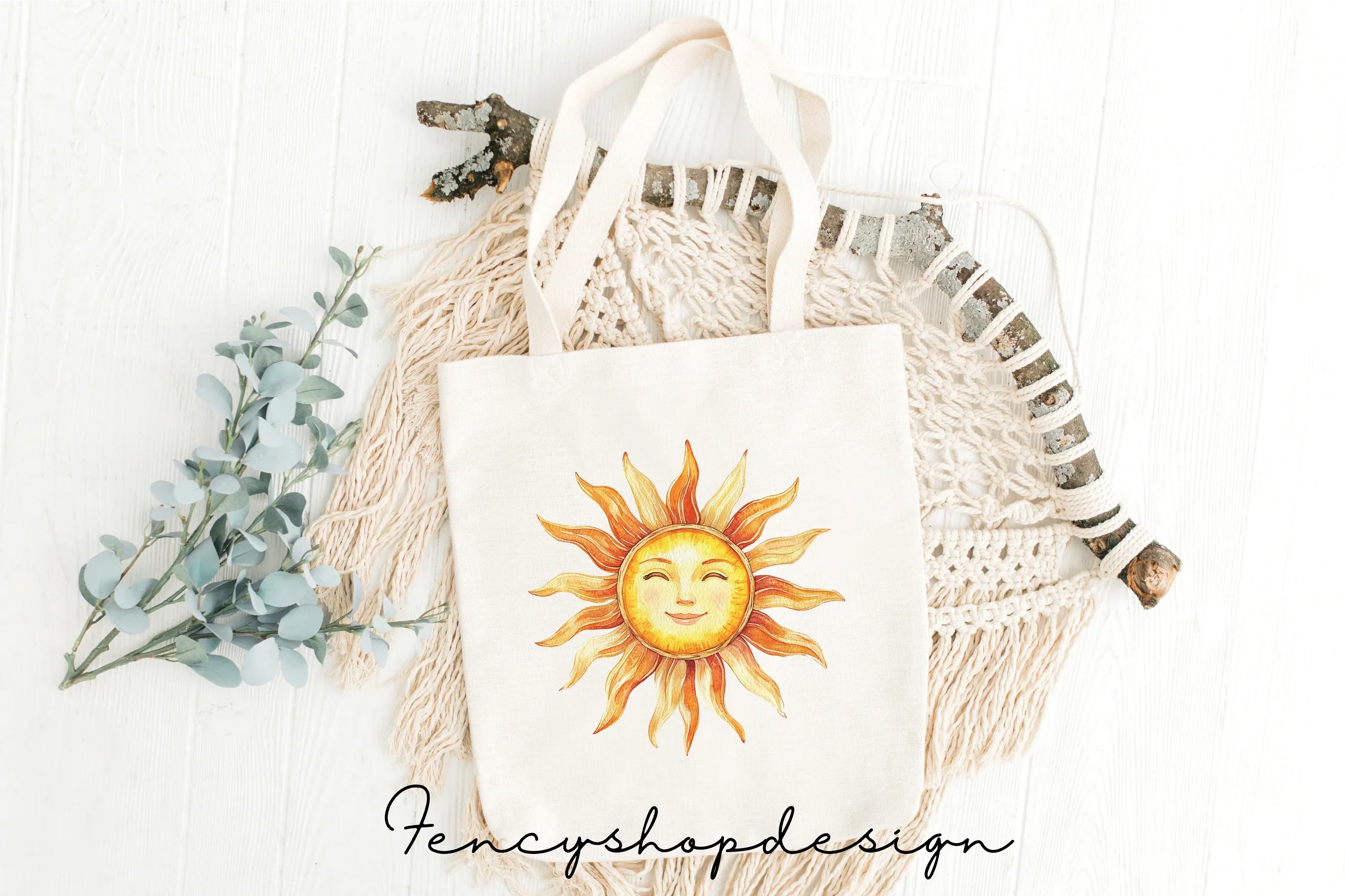 Smiling Sun Clipart Bundle - Image 8