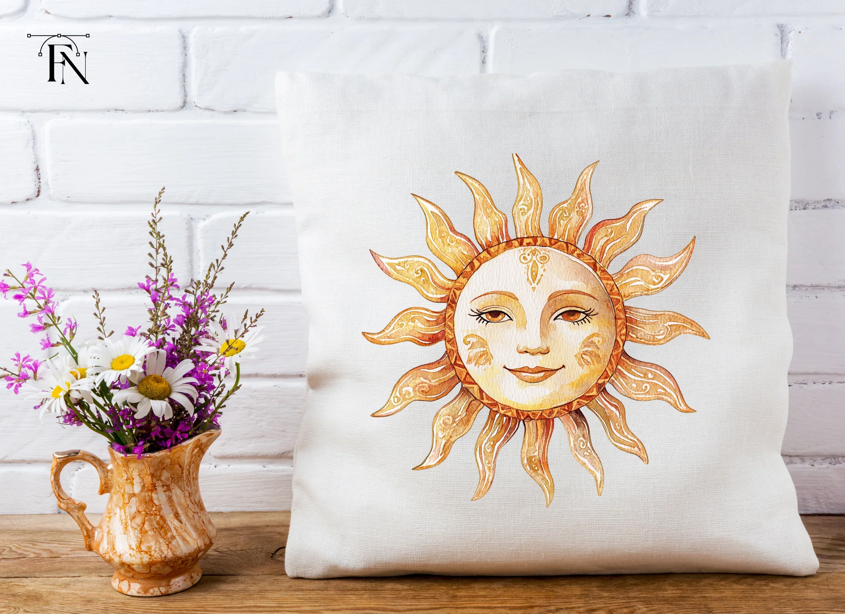 Smiling Sun Clipart Bundle - Image 4