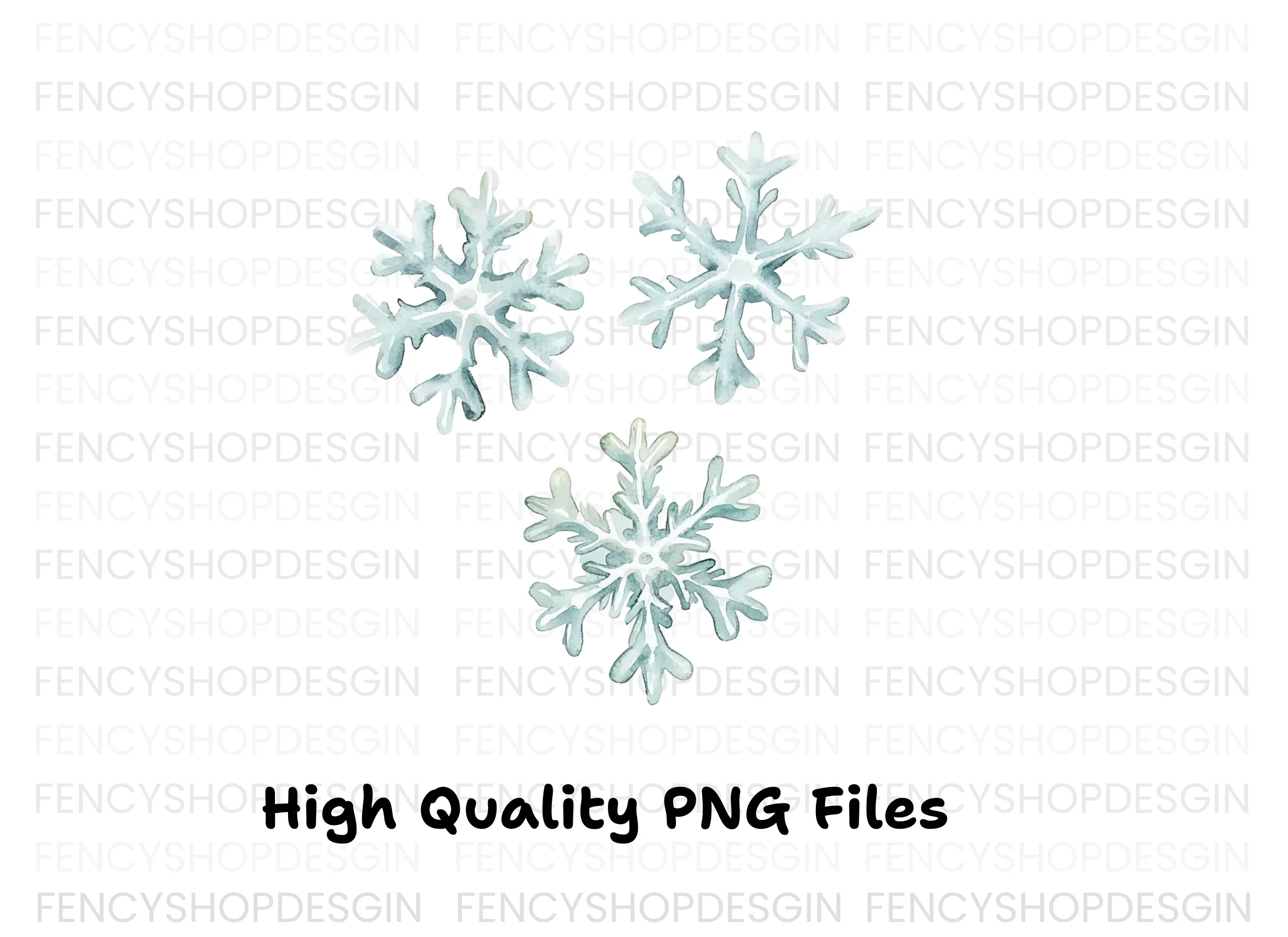 Snowflake Clipart Bundle - Image 2