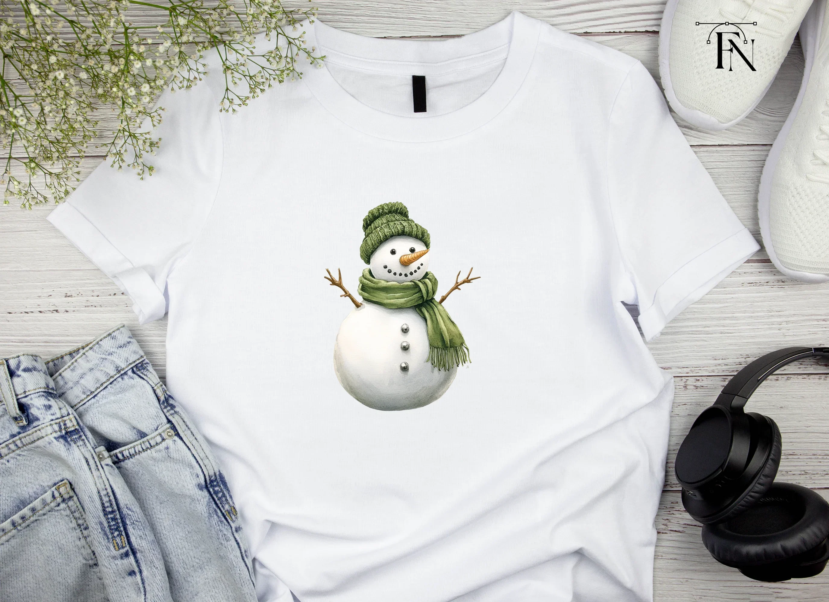 Snowman Clipart Bundle - Image 5