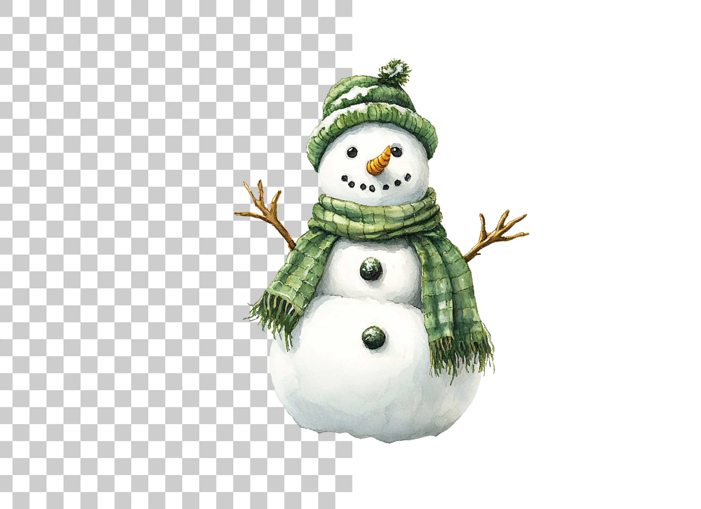 Snowman Clipart Bundle - Image 6