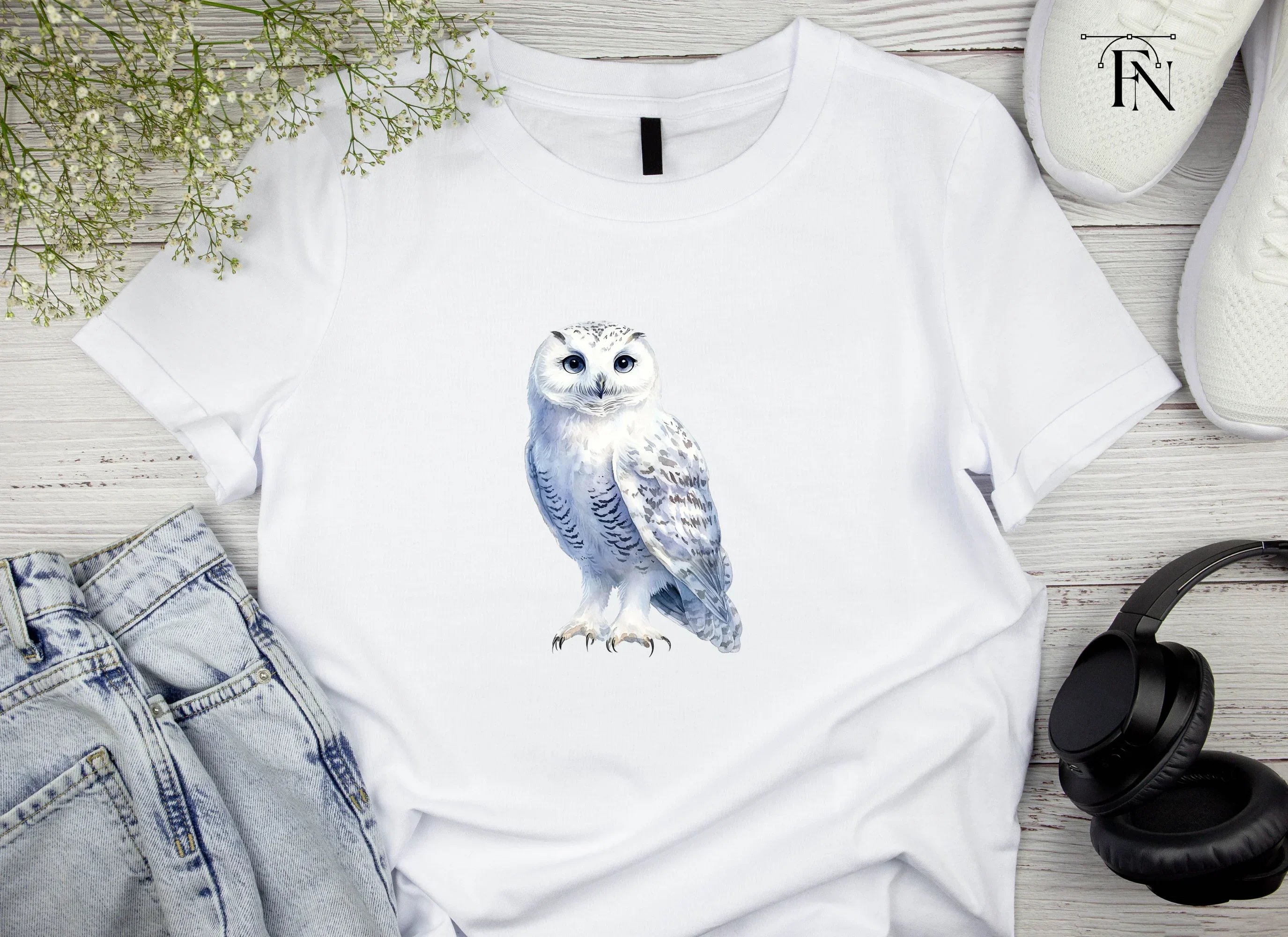 Snowy Owl Clipart Bundle - Image 5