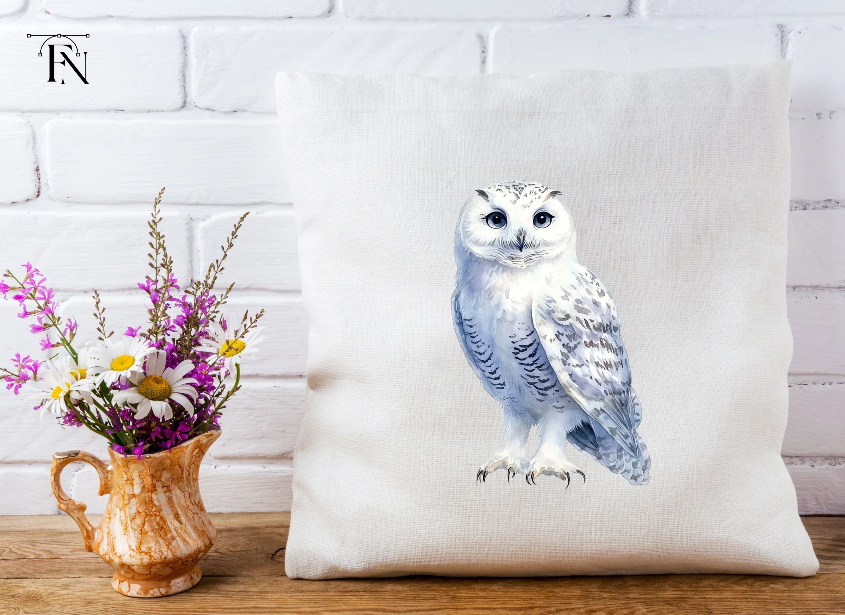 Snowy Owl Clipart Bundle - Image 4