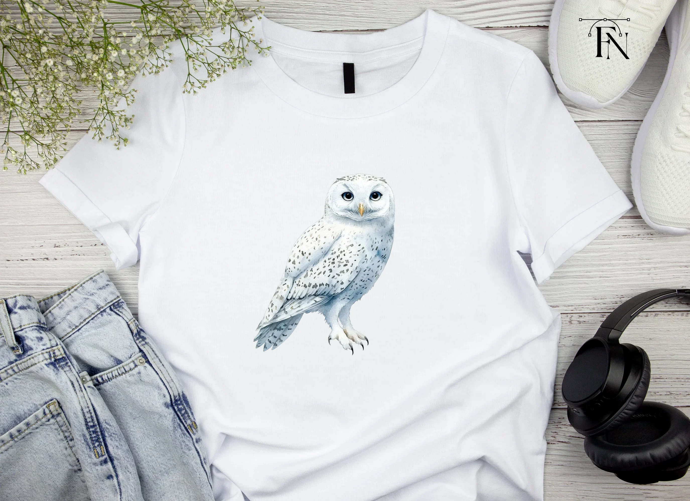 Snowy Owl Clipart Bundle - Image 5