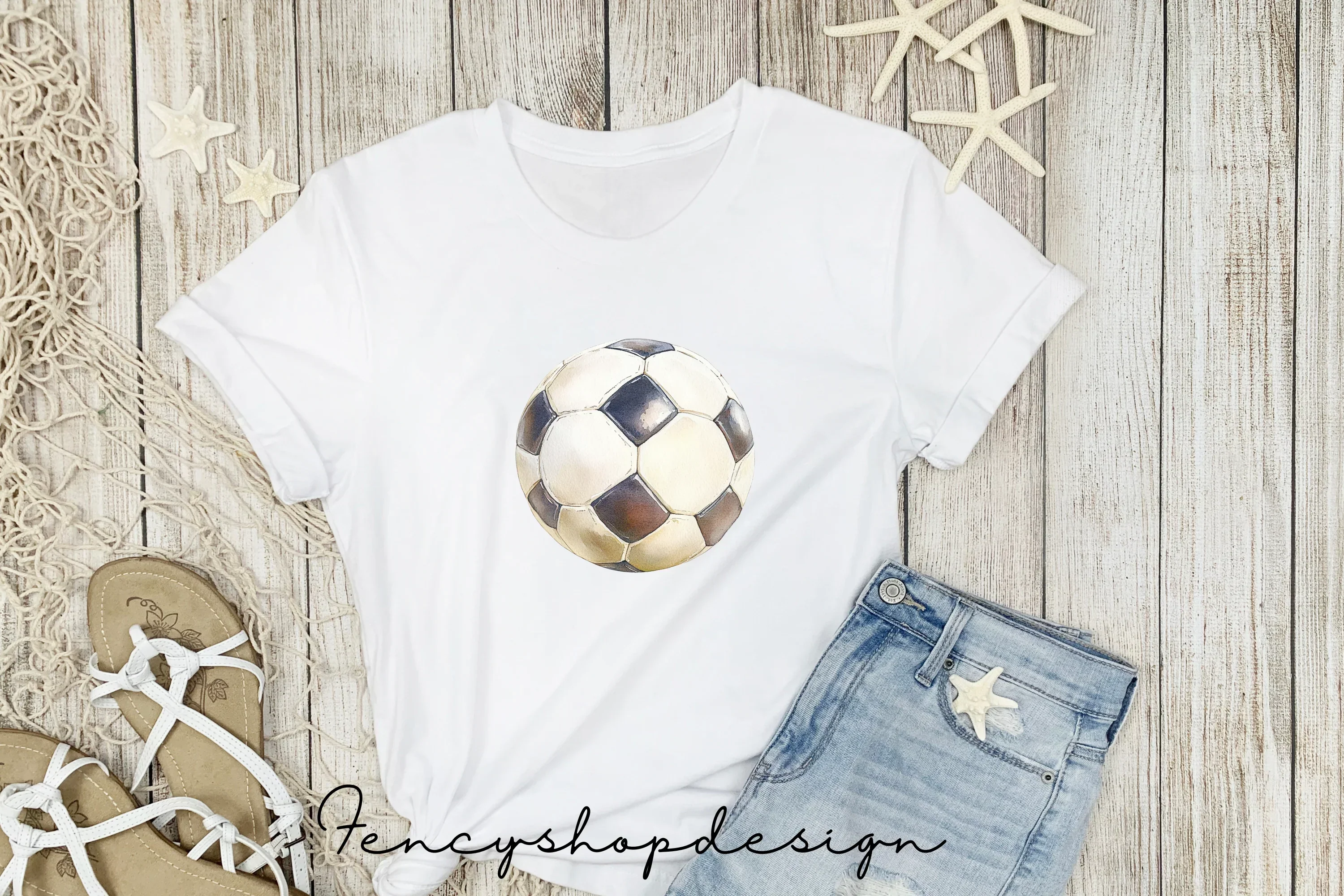 Soccer Ball Clipart Bundle - Image 5