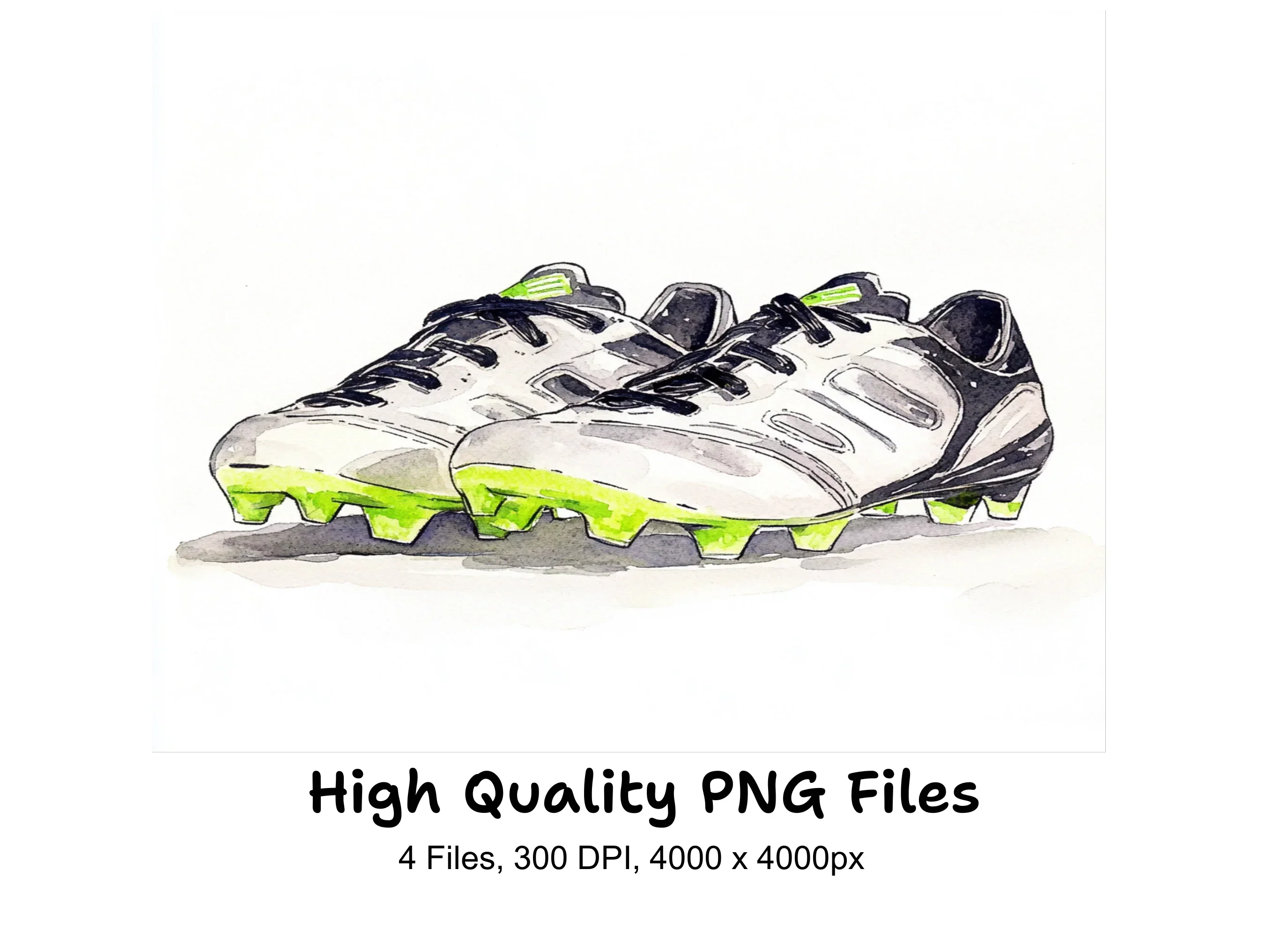 Soccer Cleats Clipart Bundle