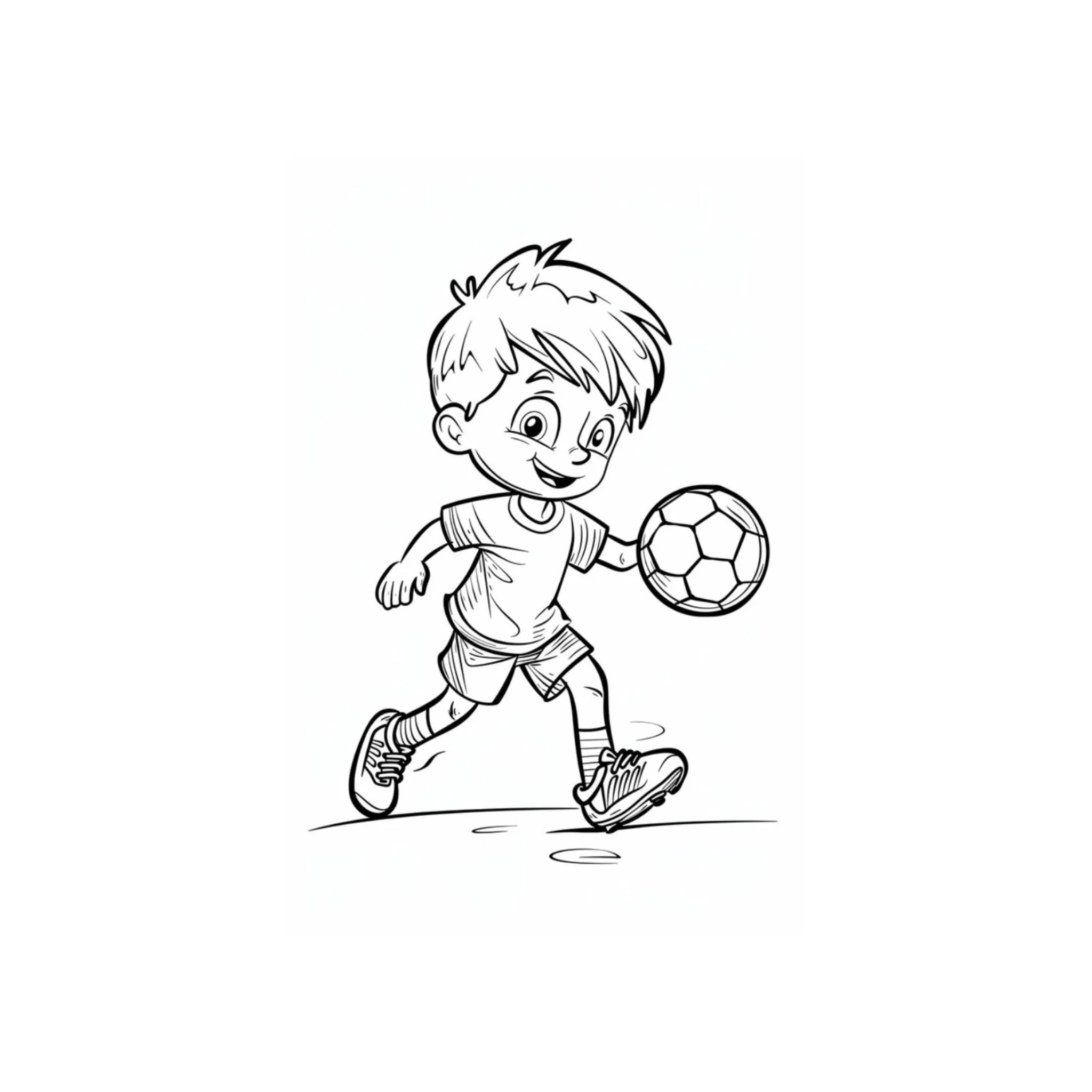 Soccer Coloring Book for Kids - Image 5