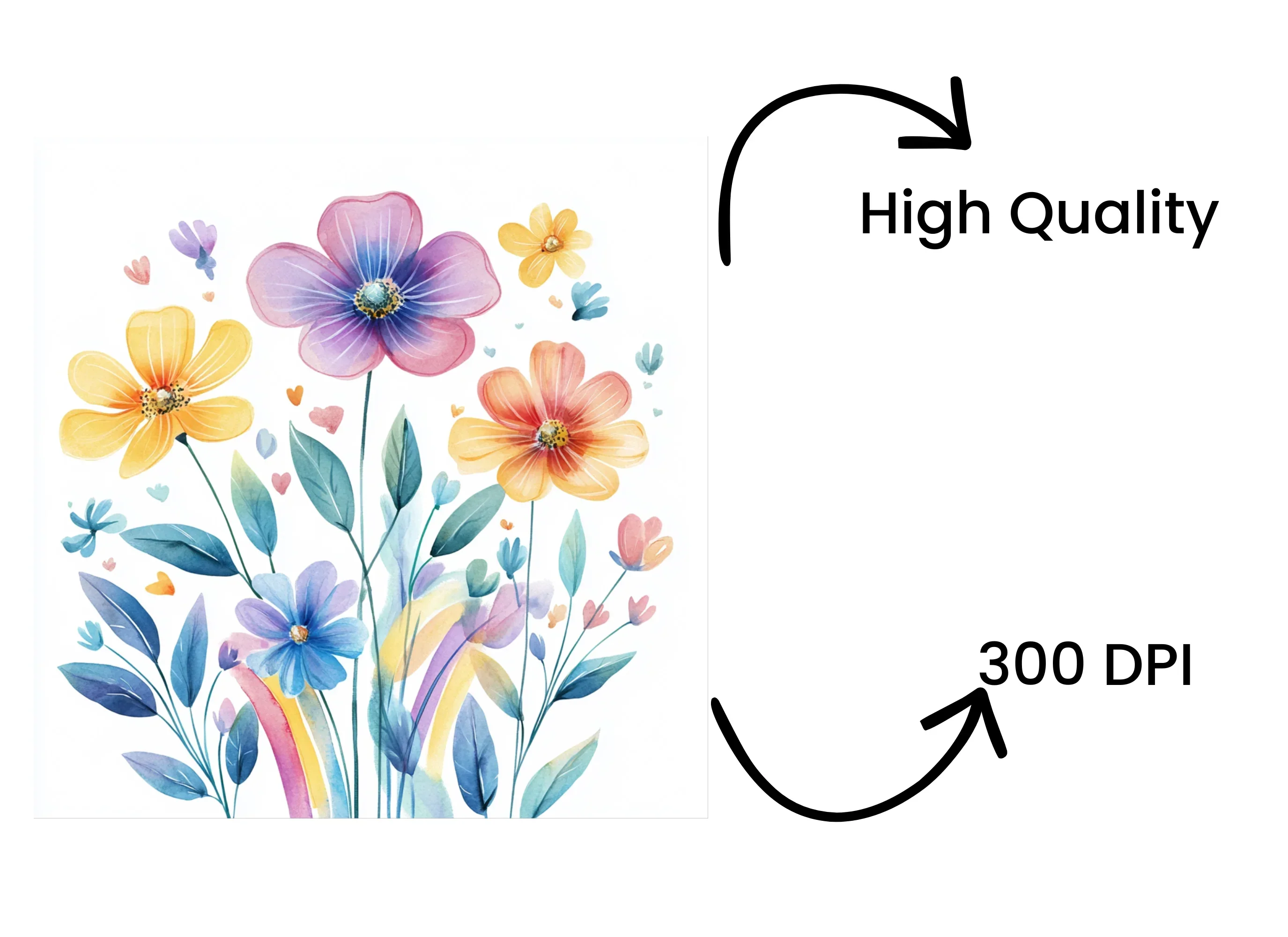 Soft Floral Bouquet Clipart Bundle - Image 4