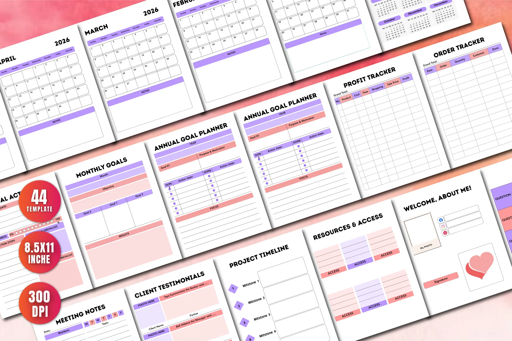 Solopreneur Freelancer Planner - Image 2
