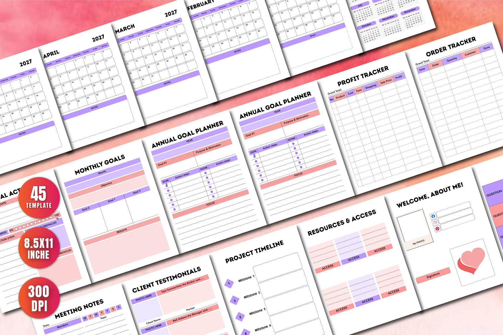 Solopreneur Freelancer Planner - Image 2