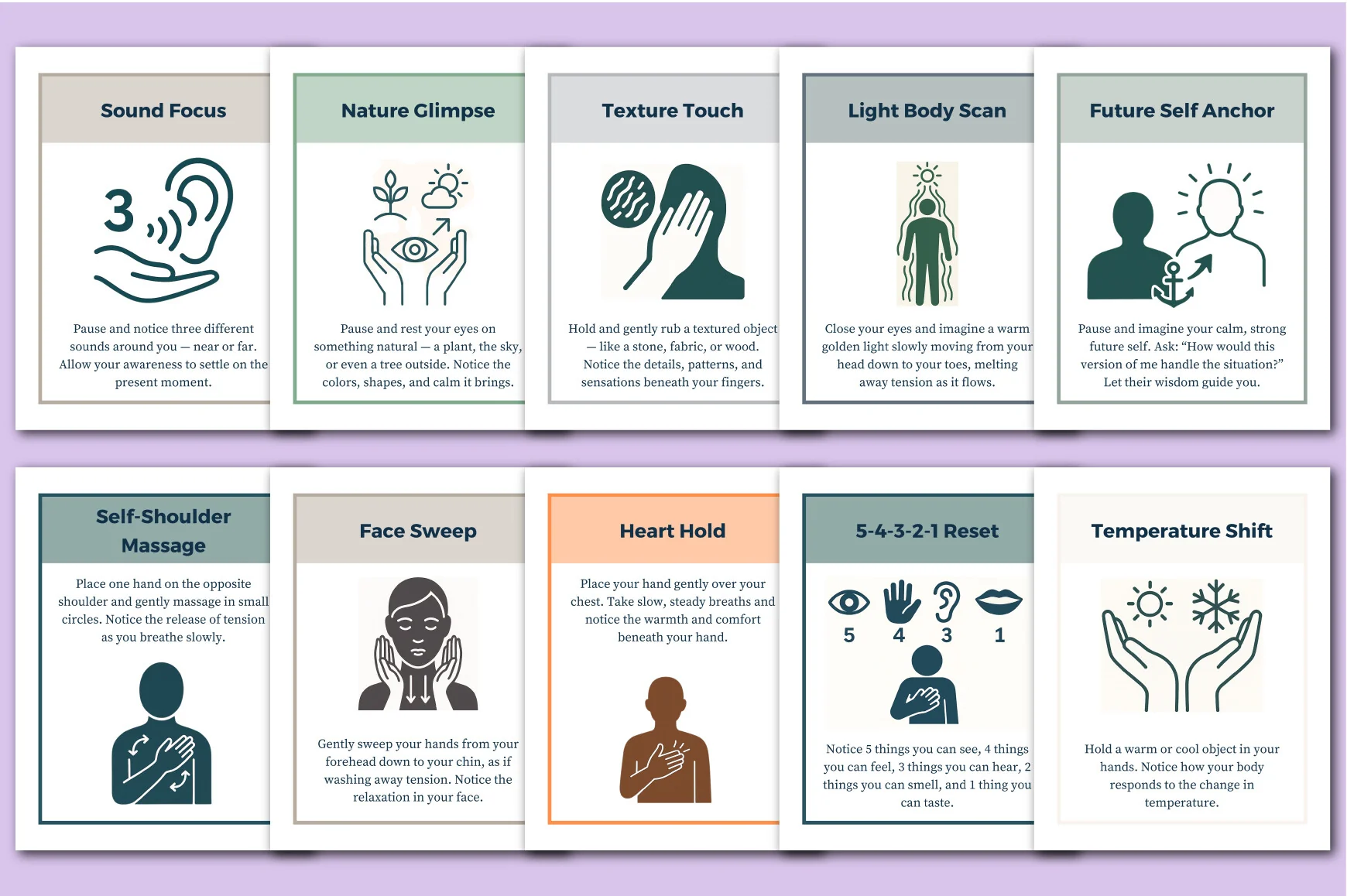 Somatic Strategy Cards for Mindful Practices - Image 3