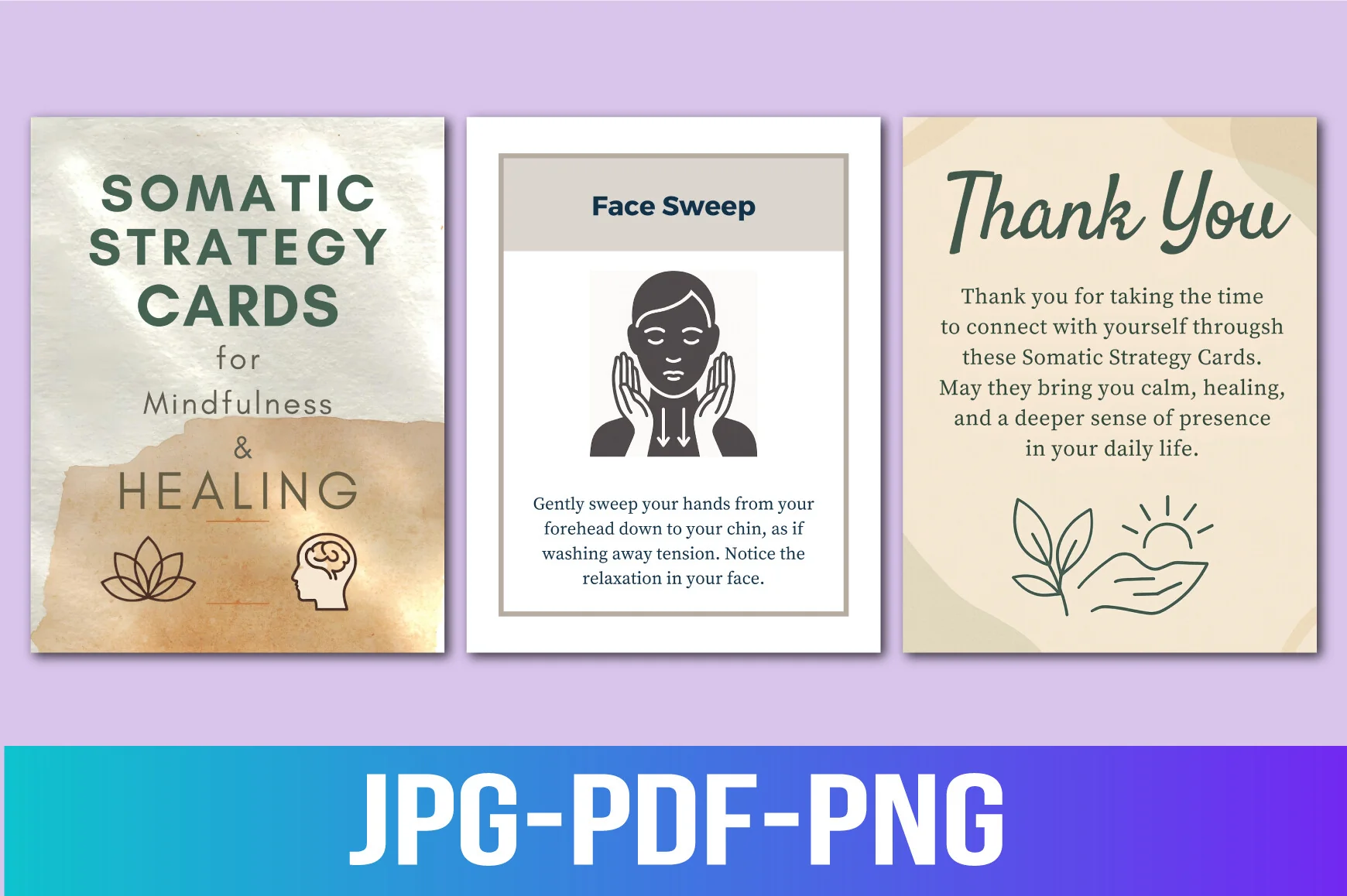 Somatic Strategy Cards for Mindful Practices - Image 4
