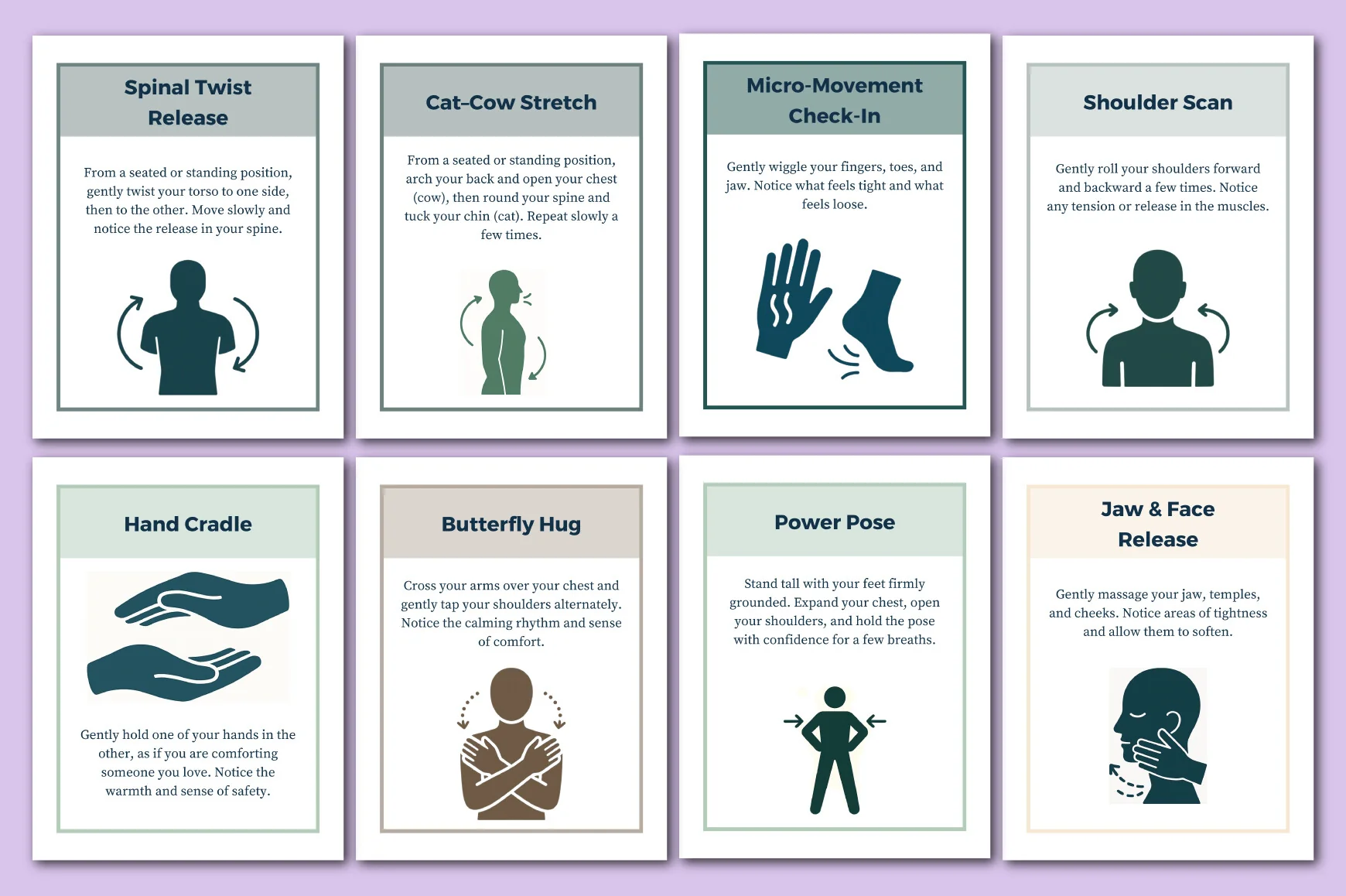 Somatic Strategy Cards for Mindful Practices - Image 5