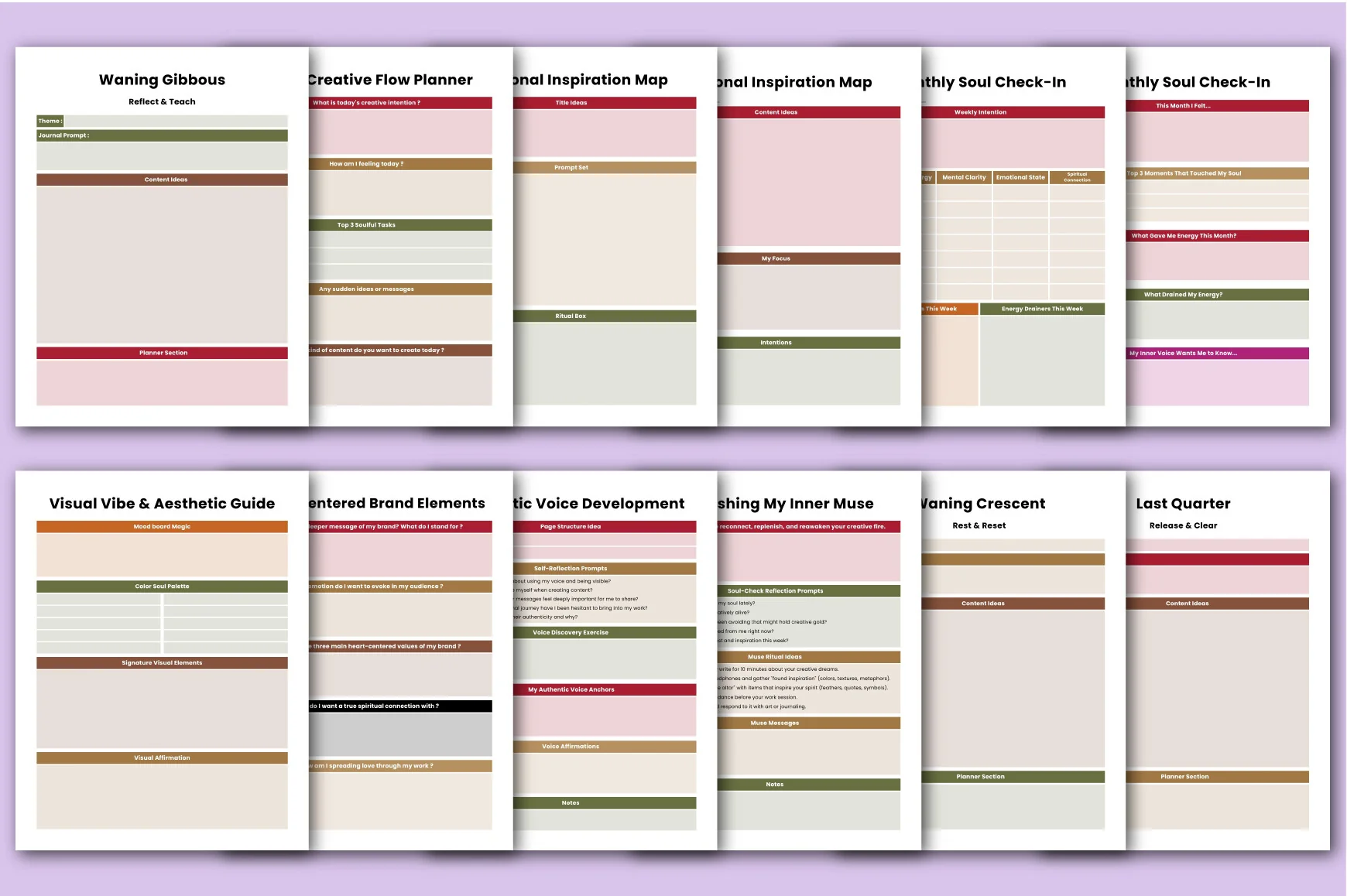Soulful Content Creator Planner - Image 4