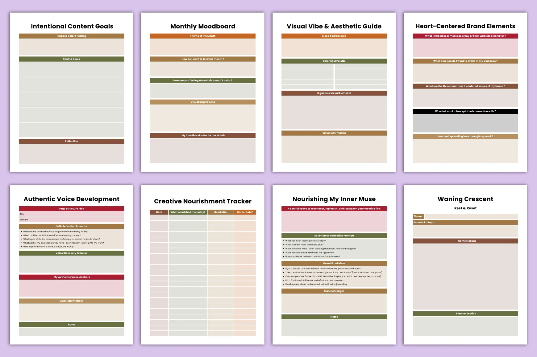 Soulful Content Creator Planner - Image 3