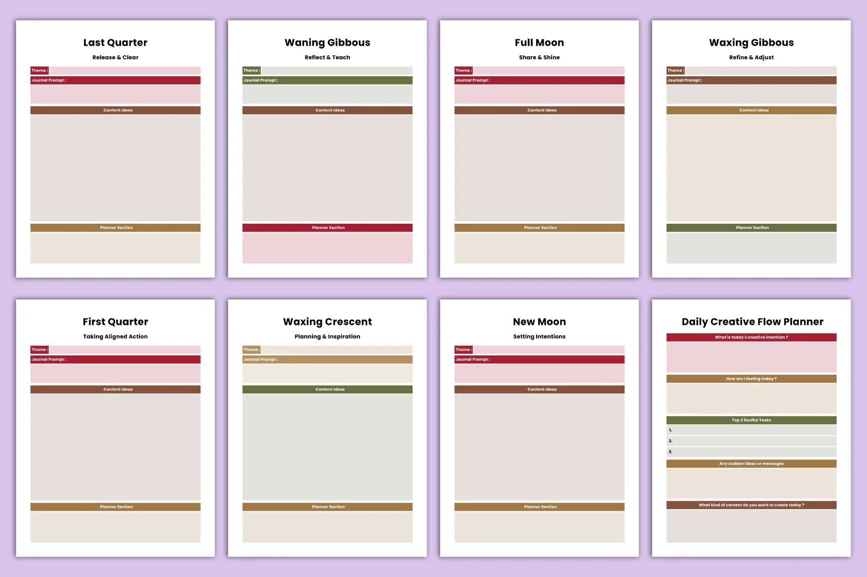 Soulful Content Creator Planner - Image 4