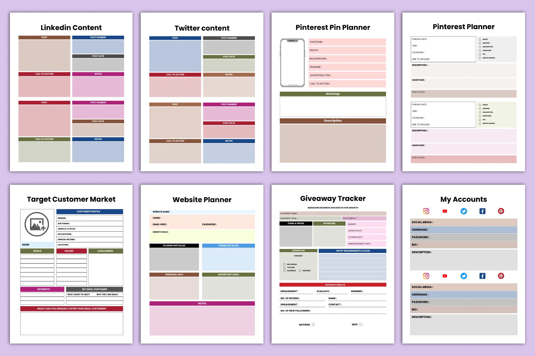 Soulful Content Creator Planner - Image 7