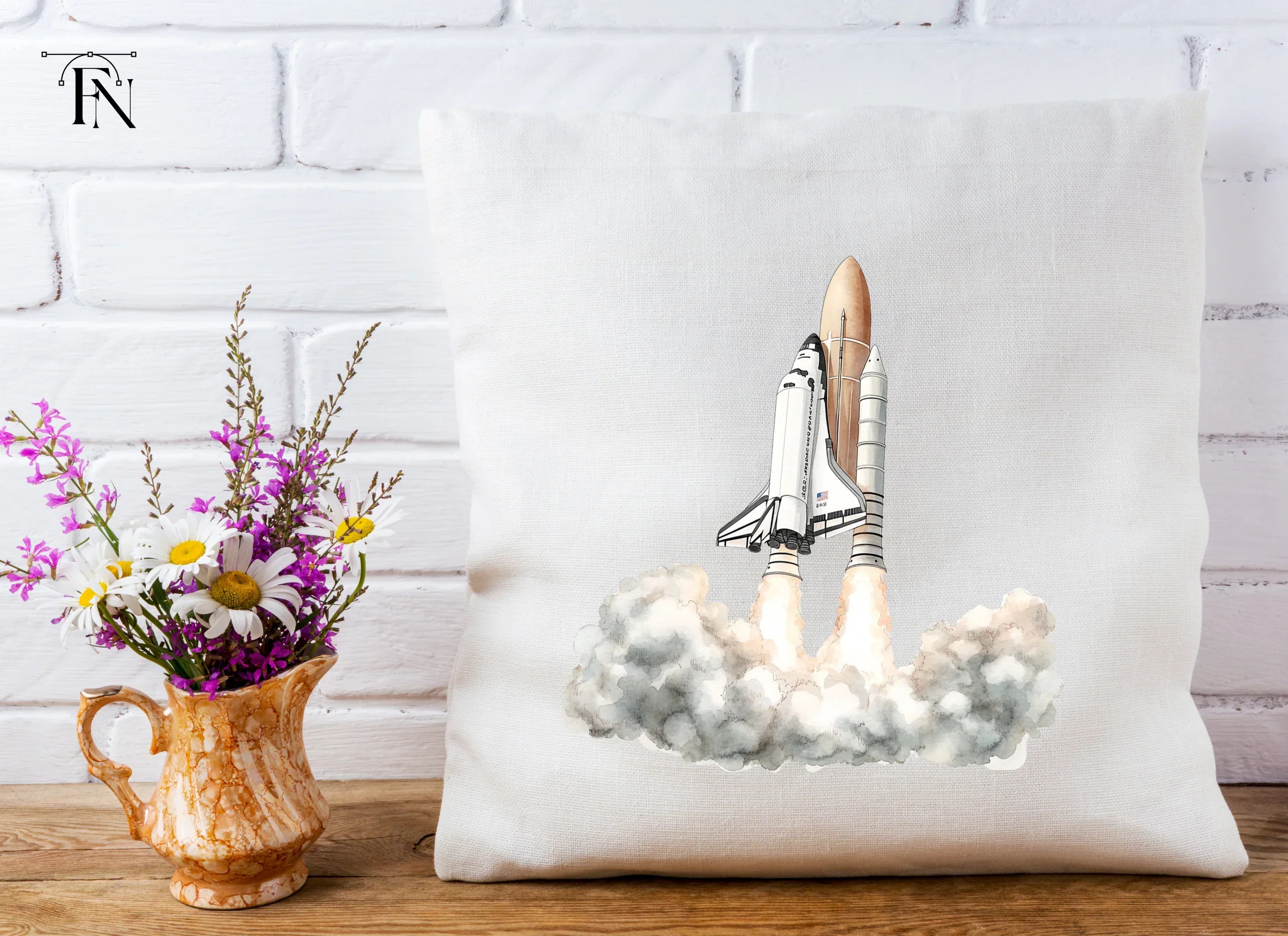 Space Shuttle Launch Clipart Bundle - Image 4