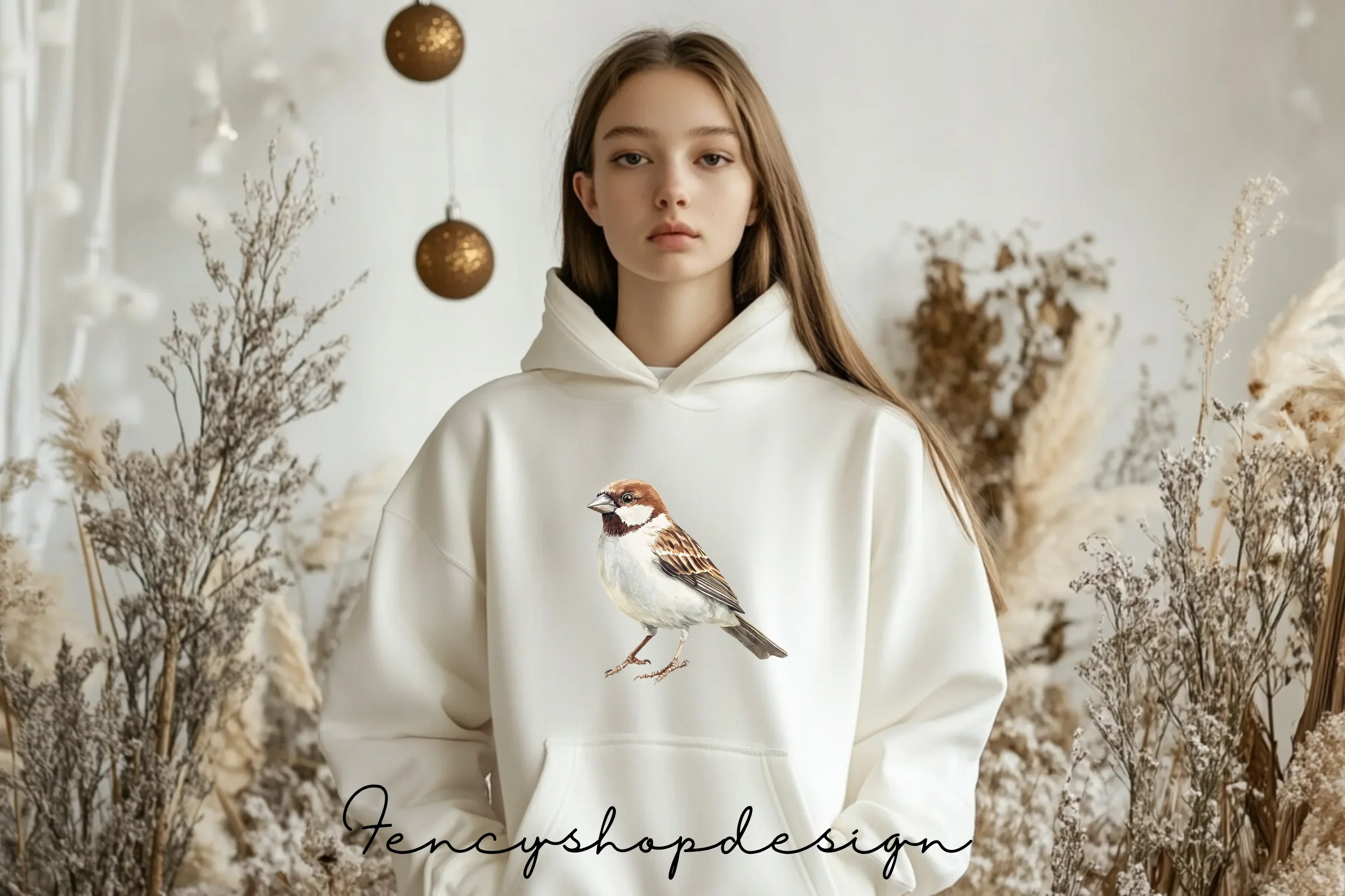Sparrow Bird Clipart Bundle - Image 6
