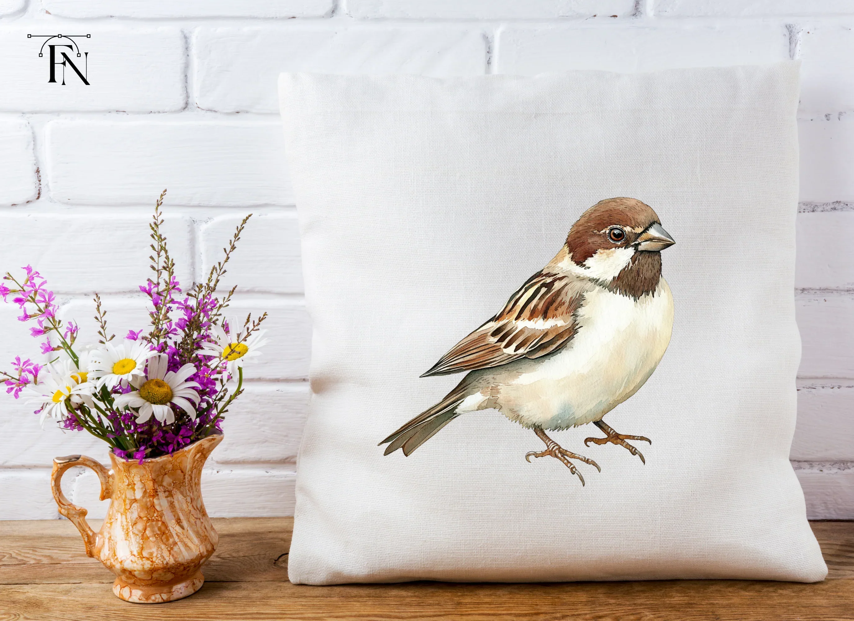 Sparrow Birds Clipart Bundle - Image 5