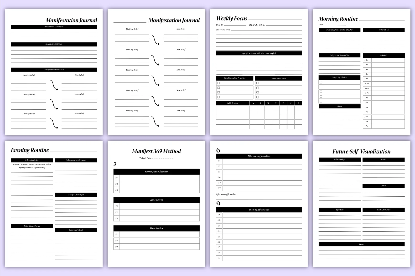 Spiritual Manifestation Planner - Image 6