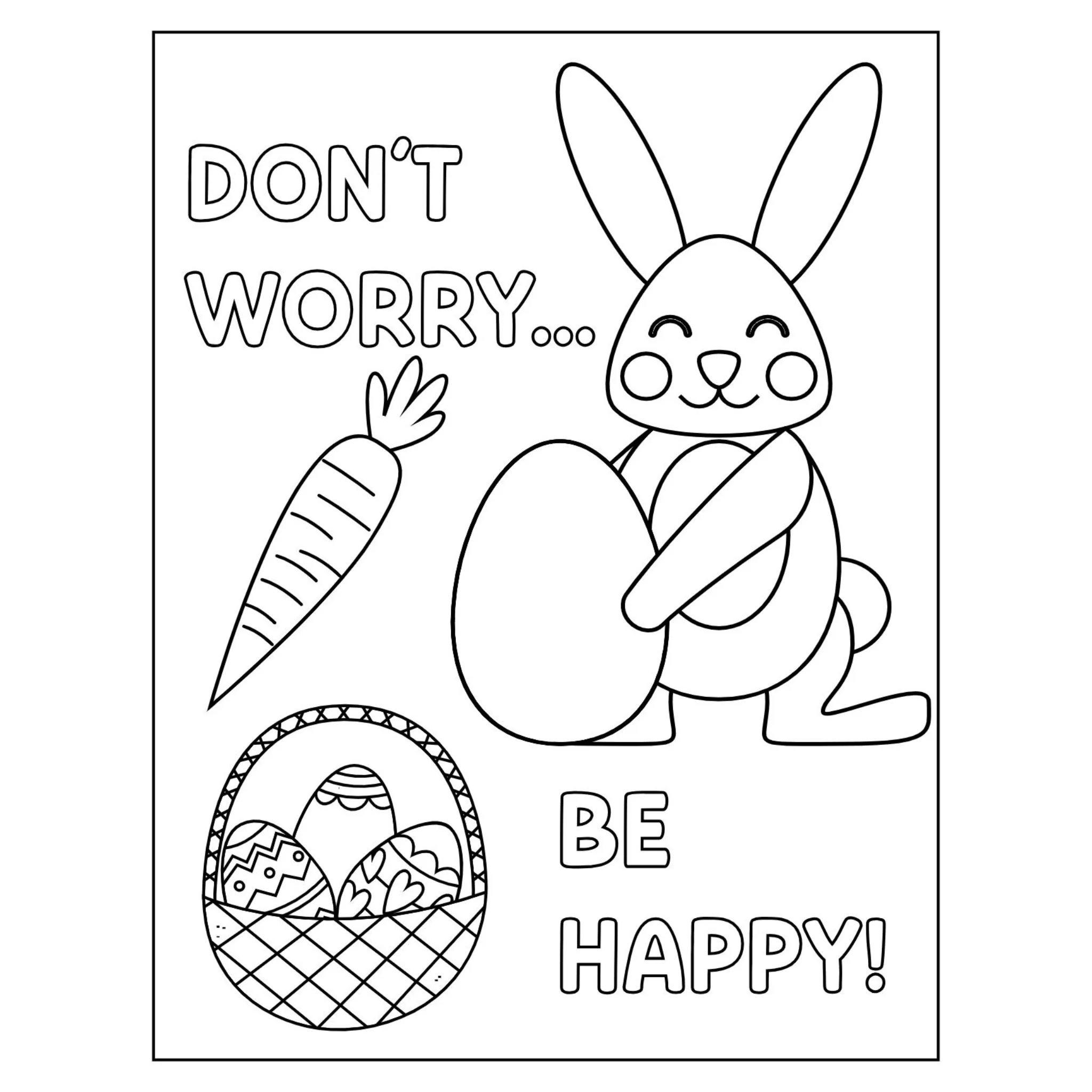 Spring Coloring Pages for Kids - Image 3