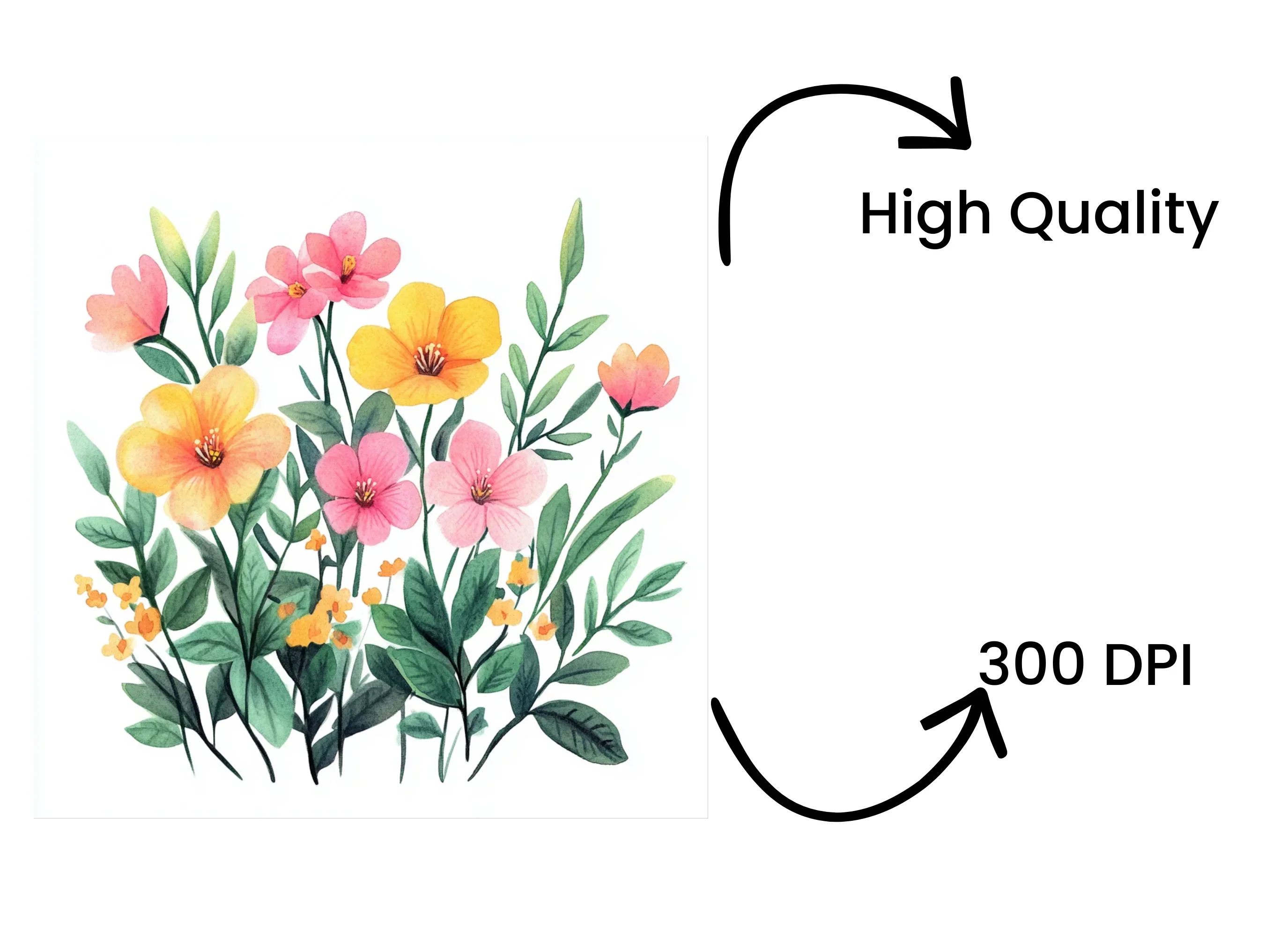 Spring Flower Clipart Bundle - Image 4