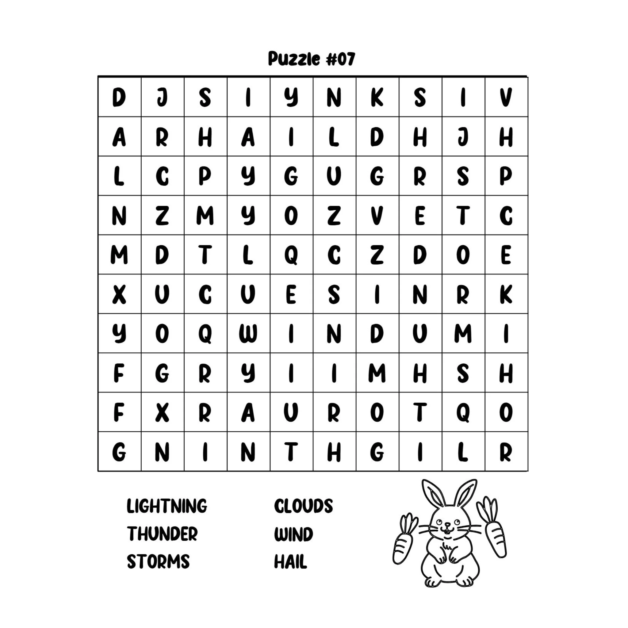 Spring Word Search Book for Kids - Image 5