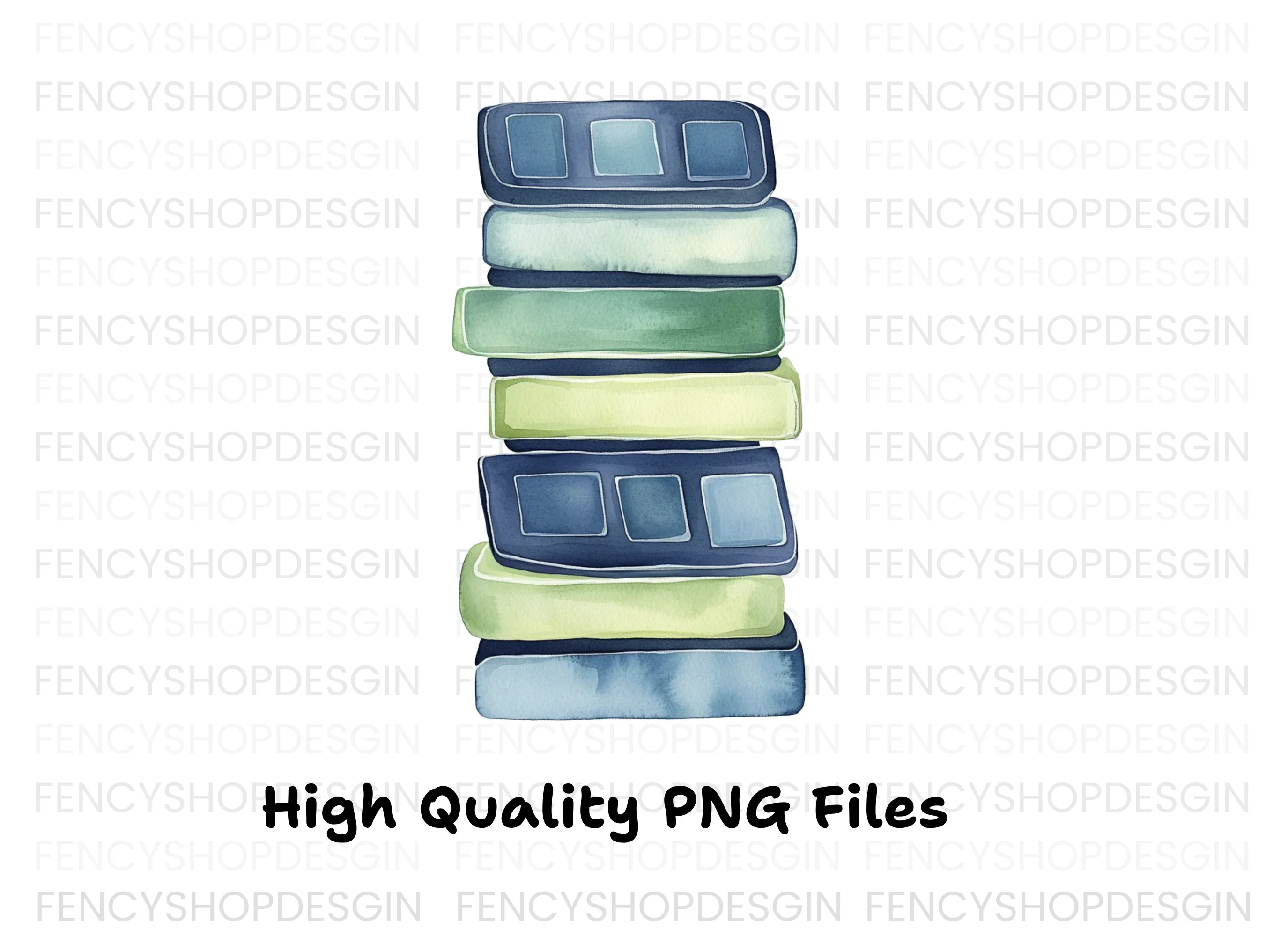 Stacked Pillows Clipart Bundle - Image 3