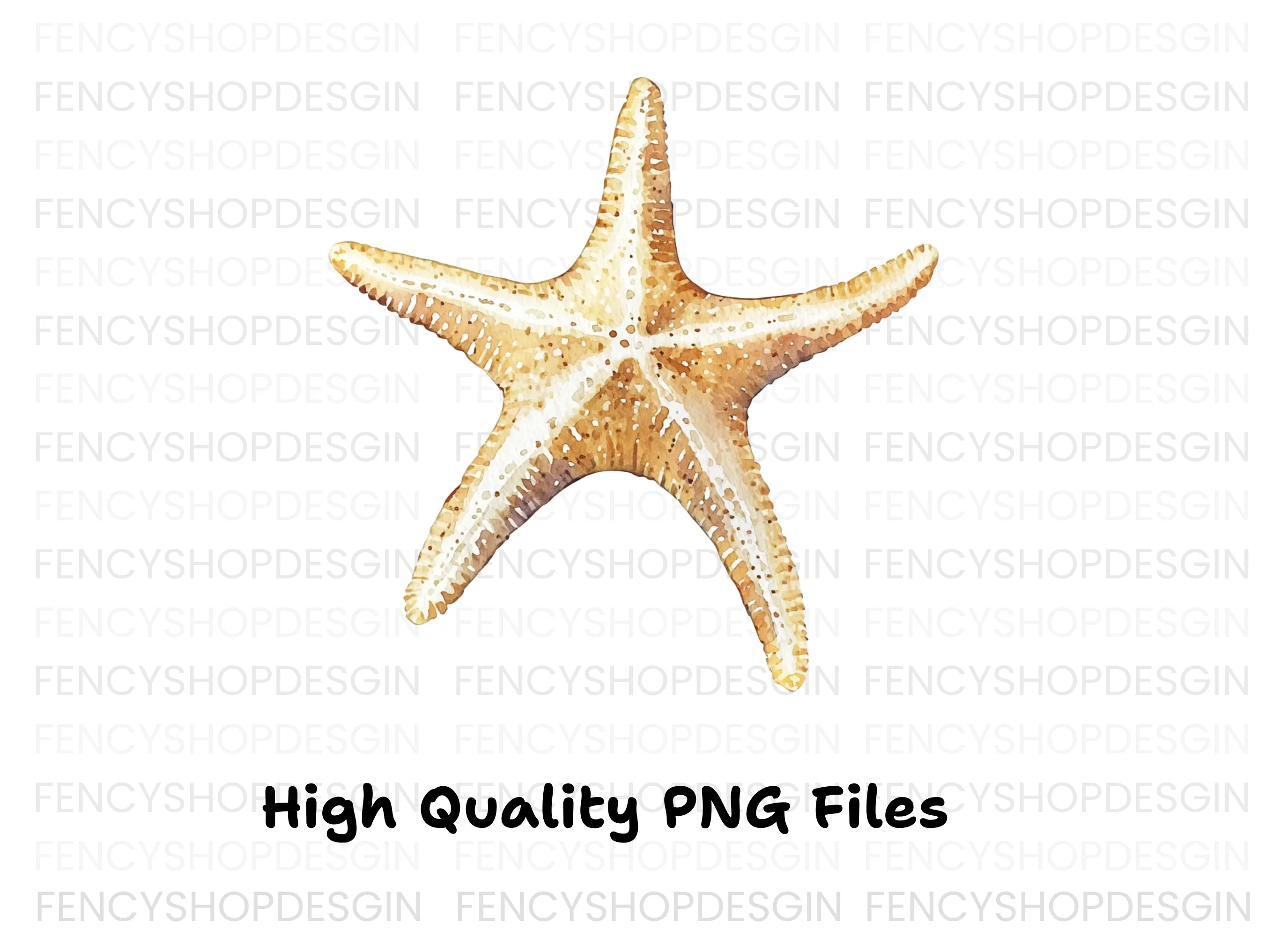 Starfish Clipart Bundle - Image 3