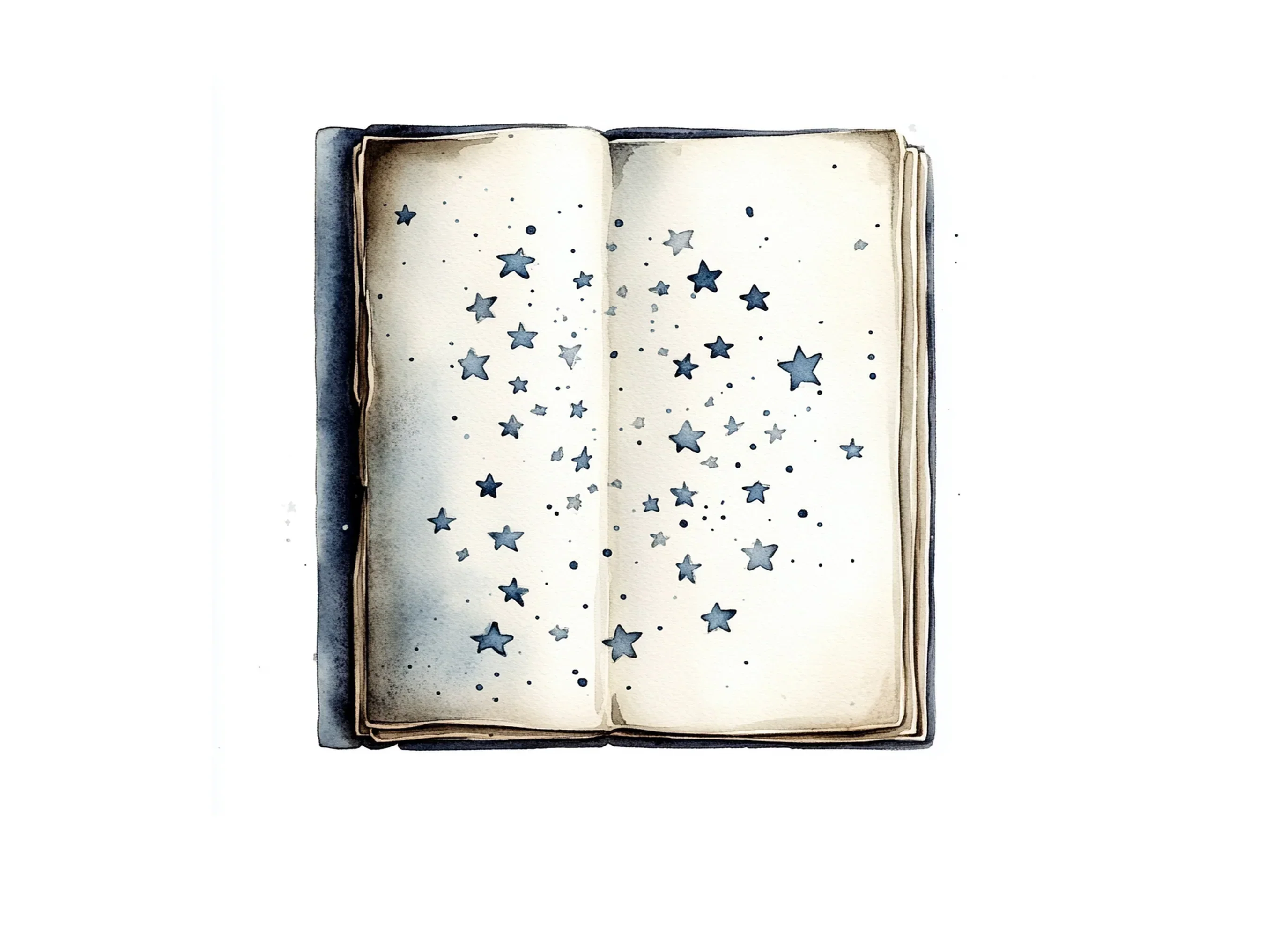 Starry Night Book Clipart Bundle - Image 3