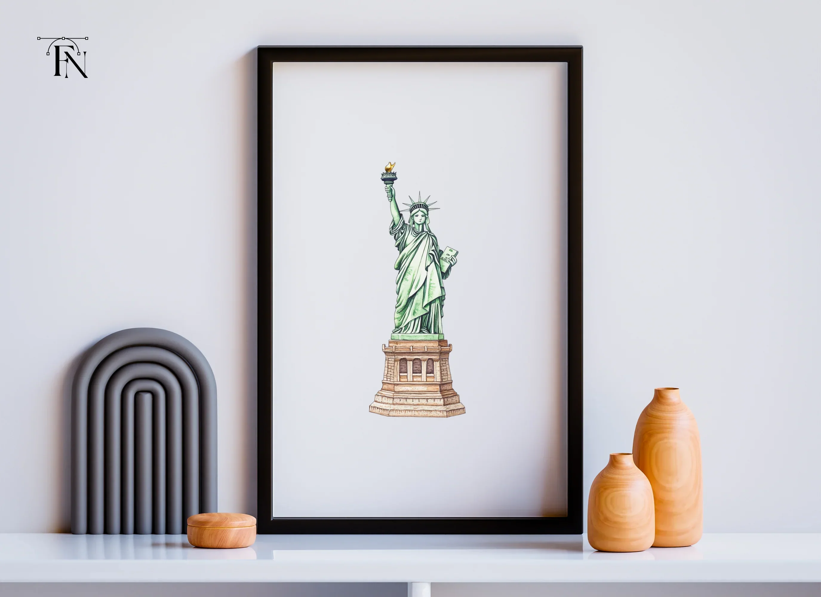 Statue of Liberty Clipart Bundle - Image 5