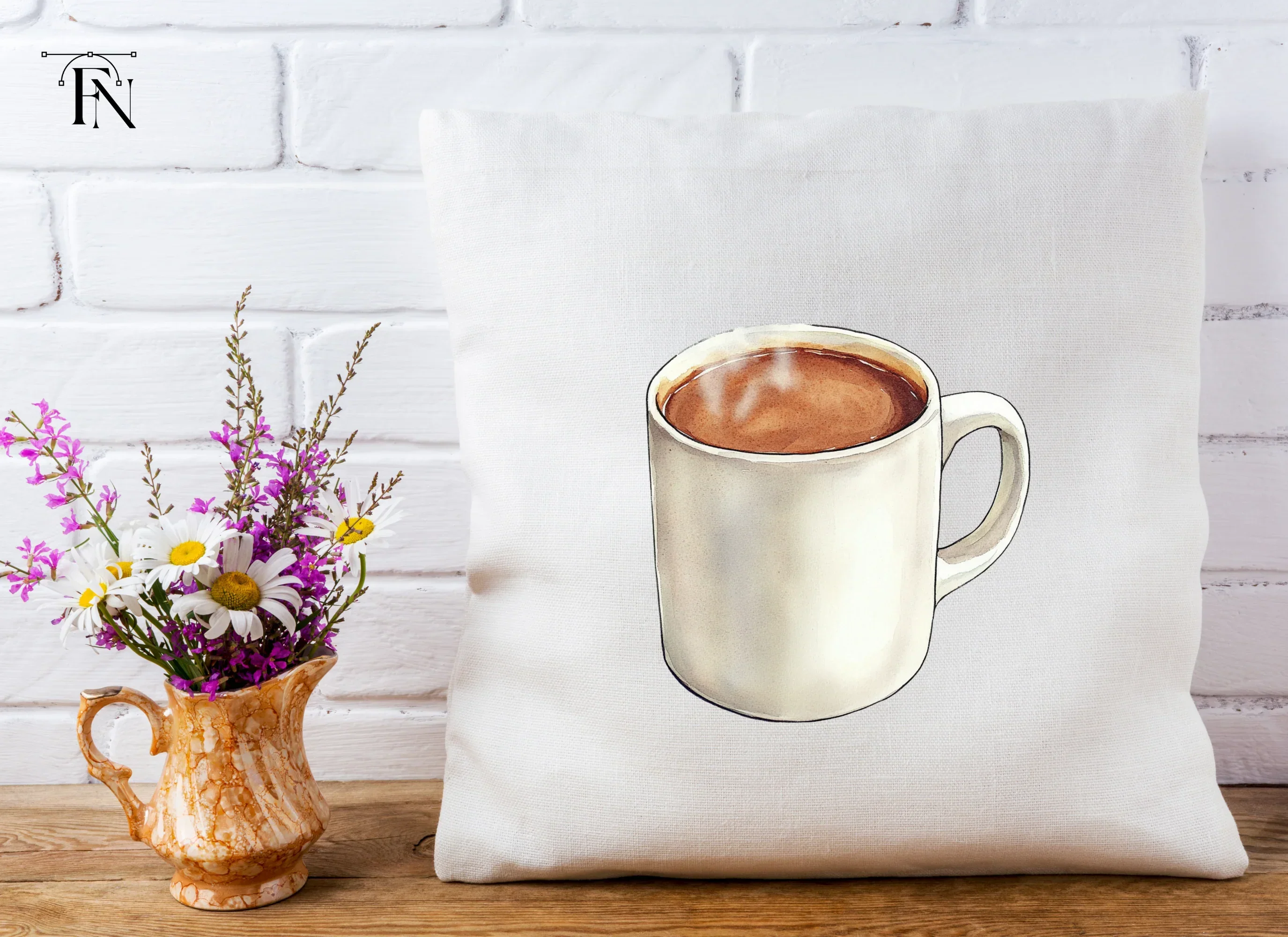 Steaming Hot Chocolate Clipart Bundle - Image 5