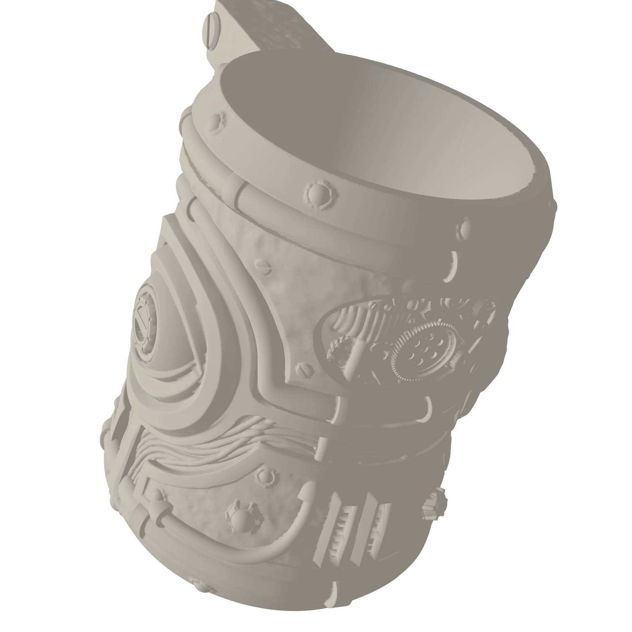 Steampunk Mug 3D Print STL File