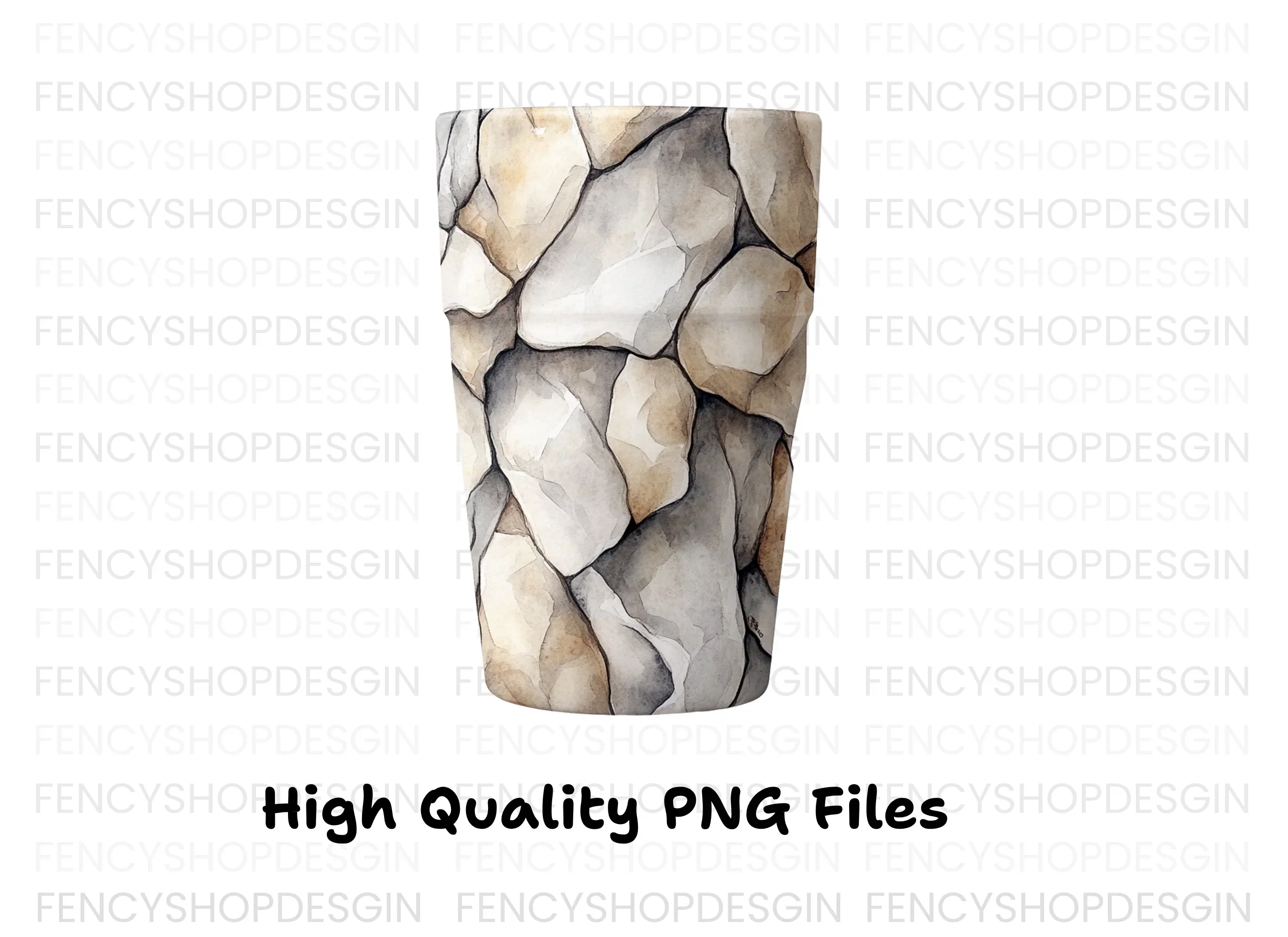Stone Wall Tumbler Clipart Bundle - Image 3