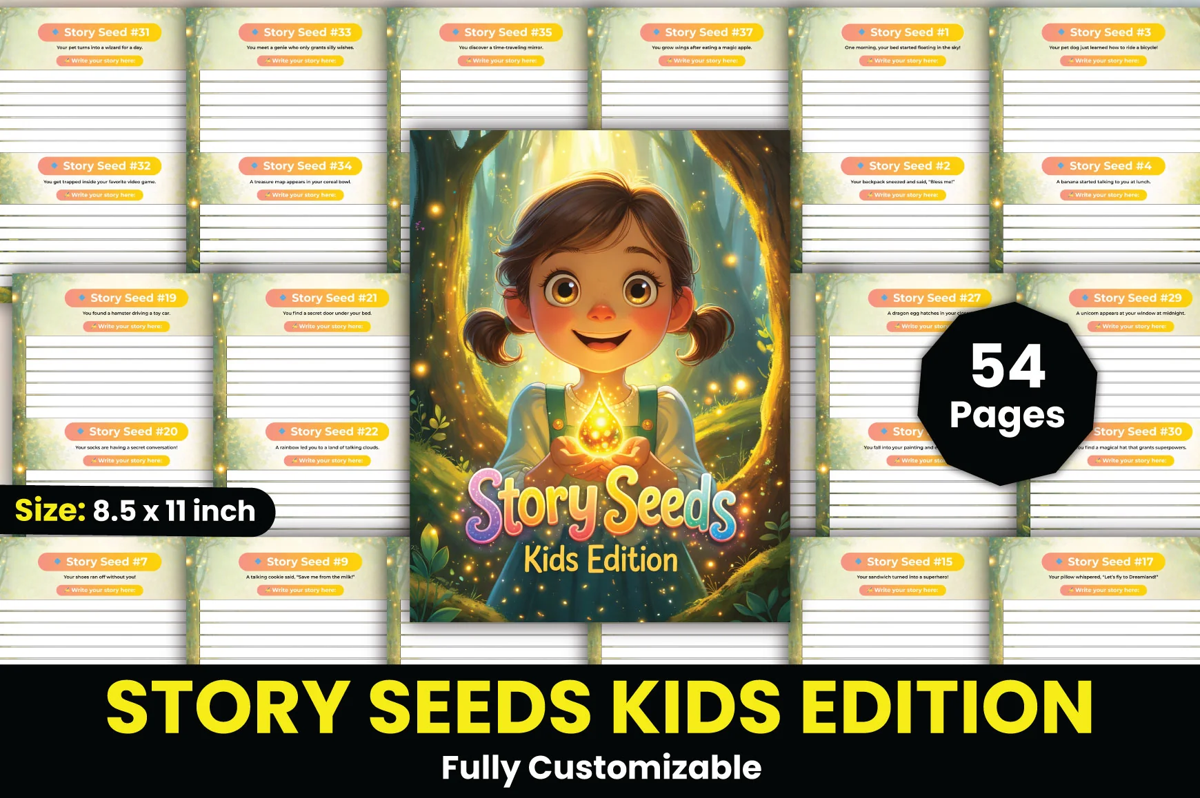 Story Seeds Kids Planner